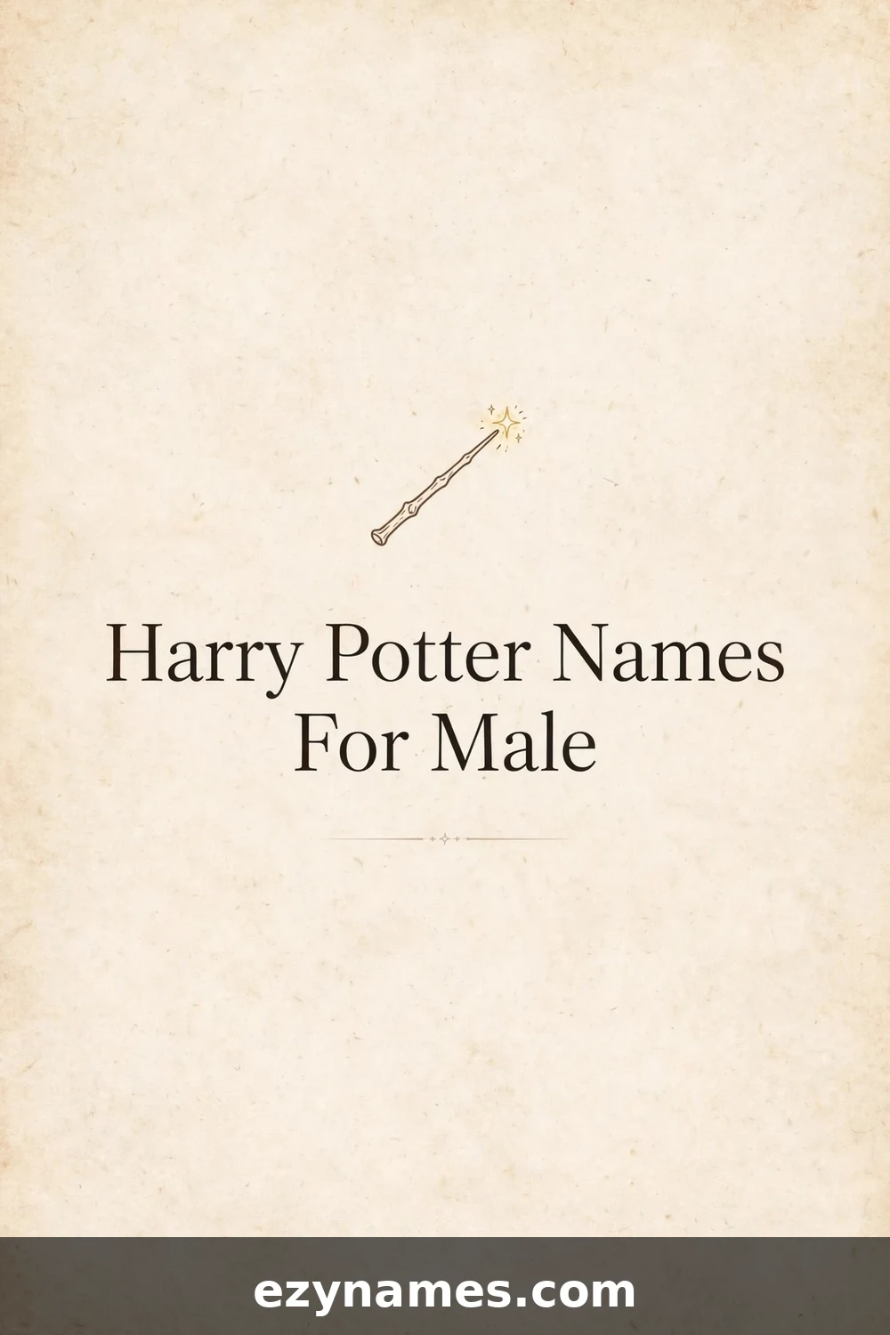 Illustration for Harry Potter Names For Male