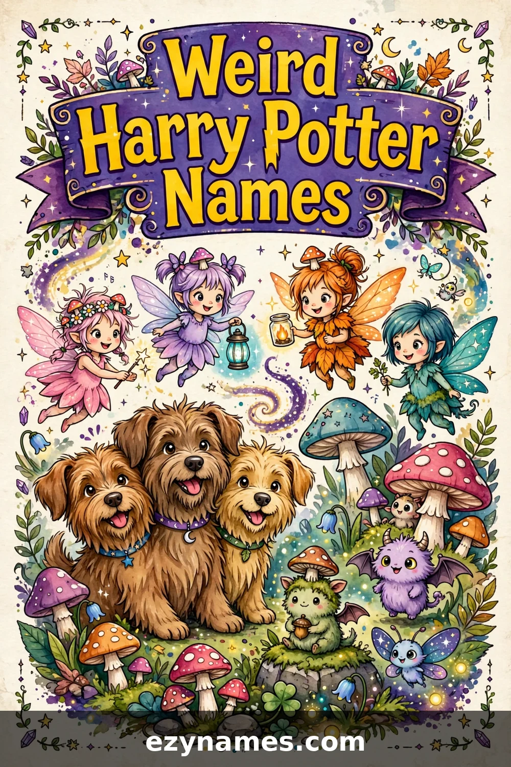 Illustration for Weird Harry Potter Names
