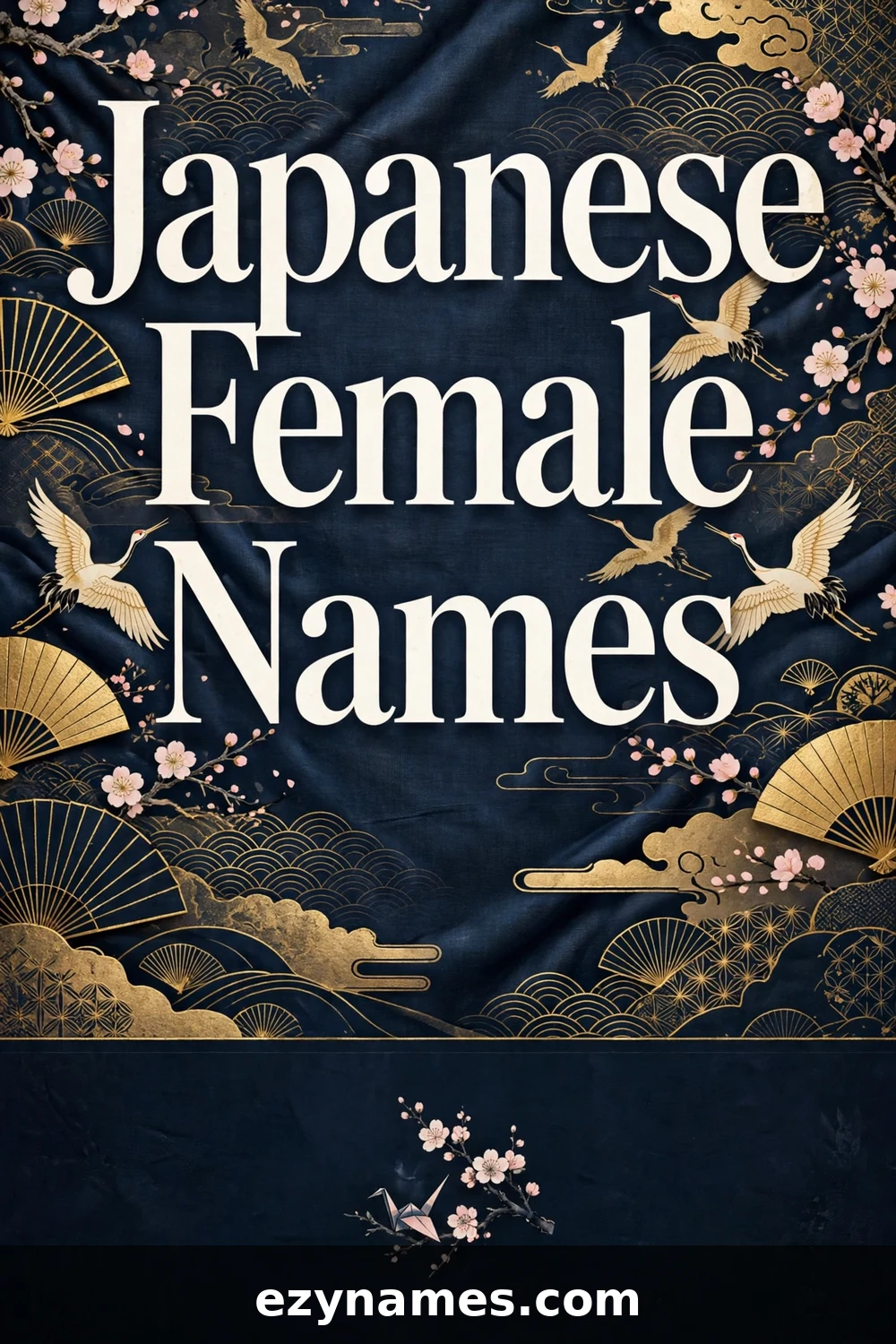 Japanese Female Names - name ideas with meanings | ezynames.com