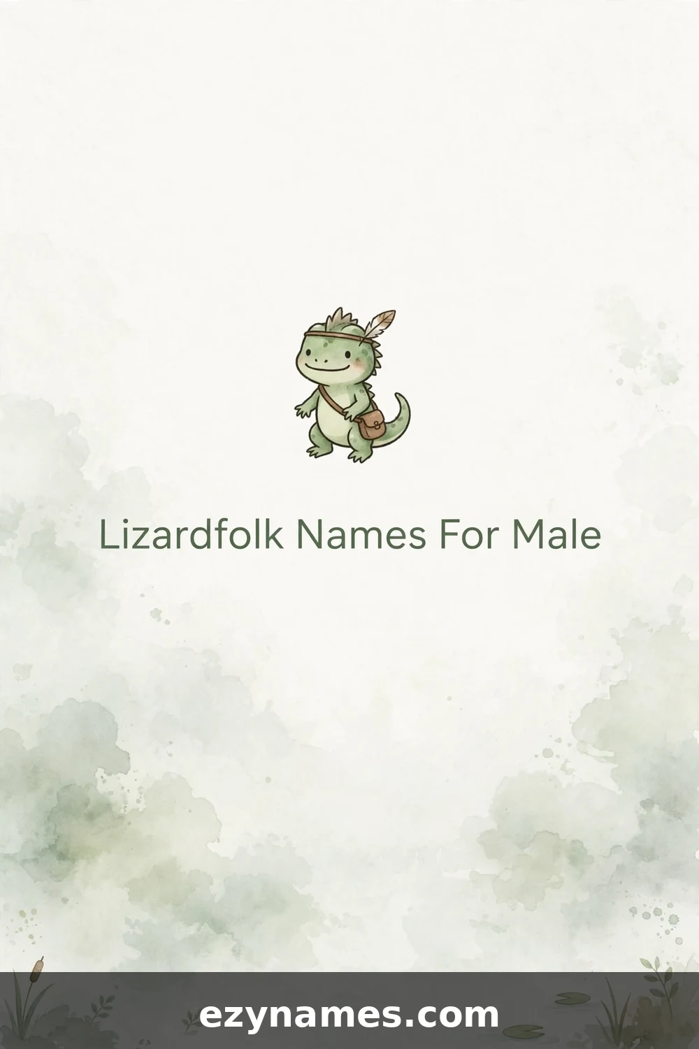 Illustration for Lizardfolk Names For Male - lizardfolk names