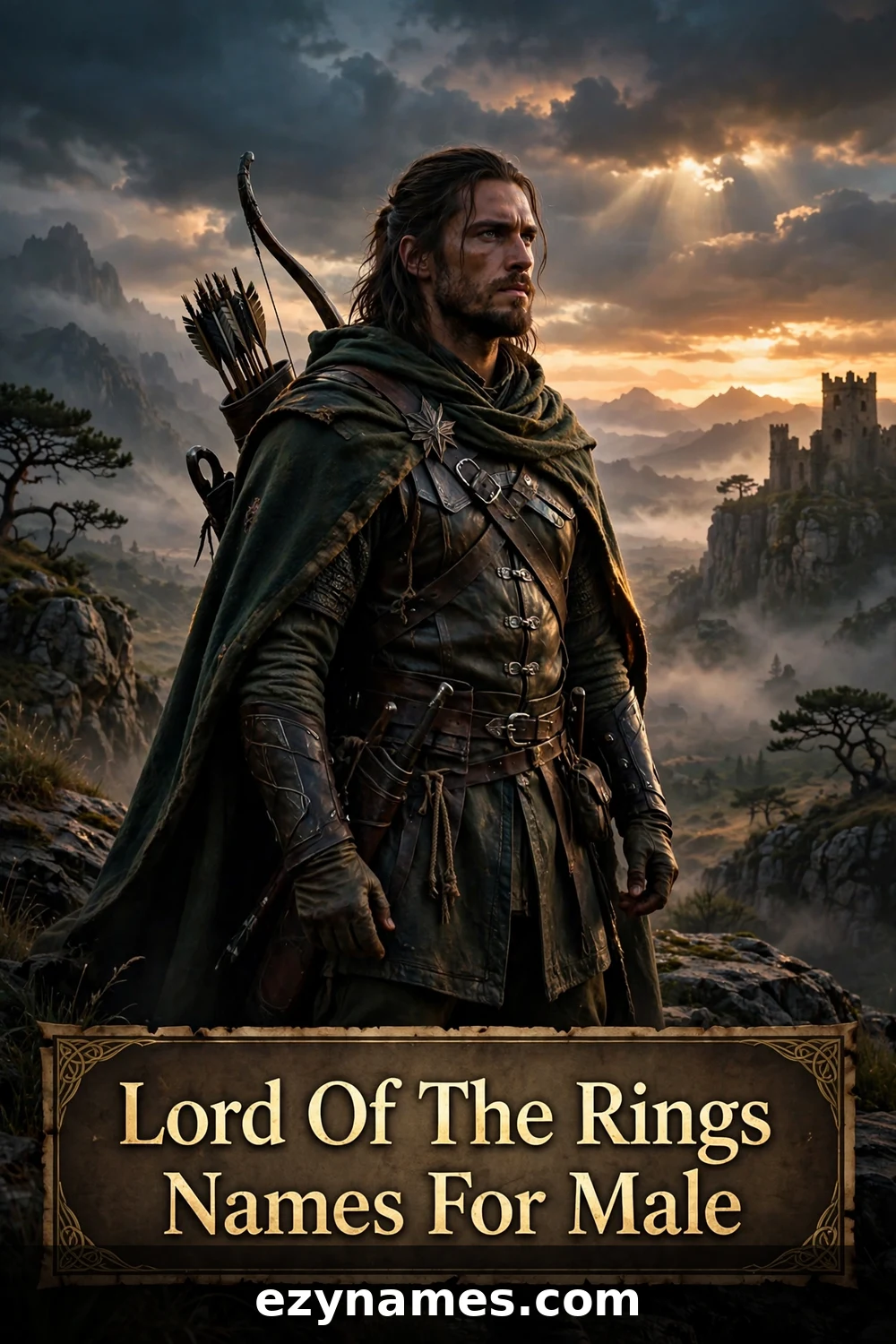 Illustration for Lord Of The Rings Names For Male - male ranger