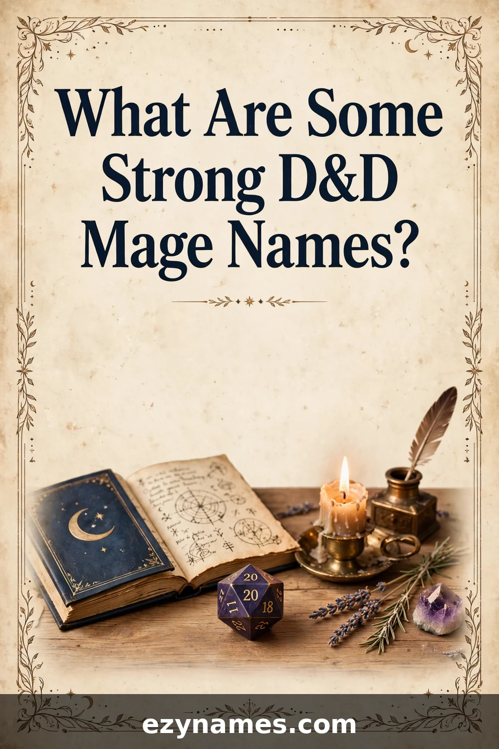 Illustration for What Are Some Strong D&D Mage Names?