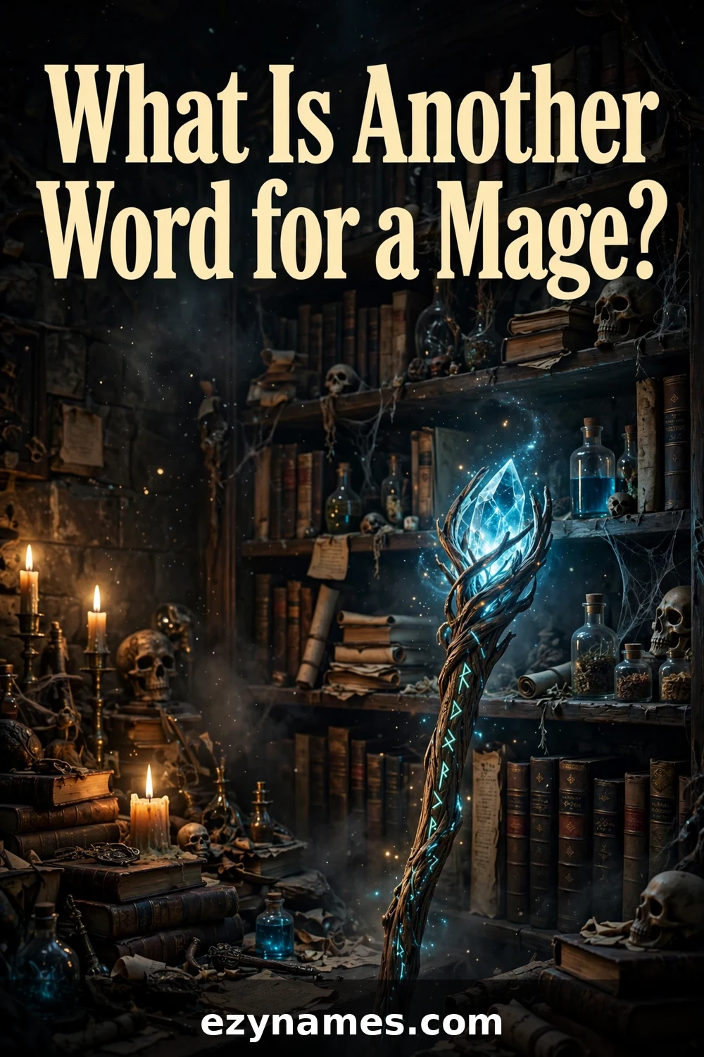 Illustration for What Is Another Word for a Mage?