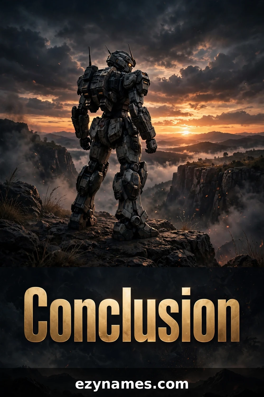 Illustration for Conclusion - mecha names