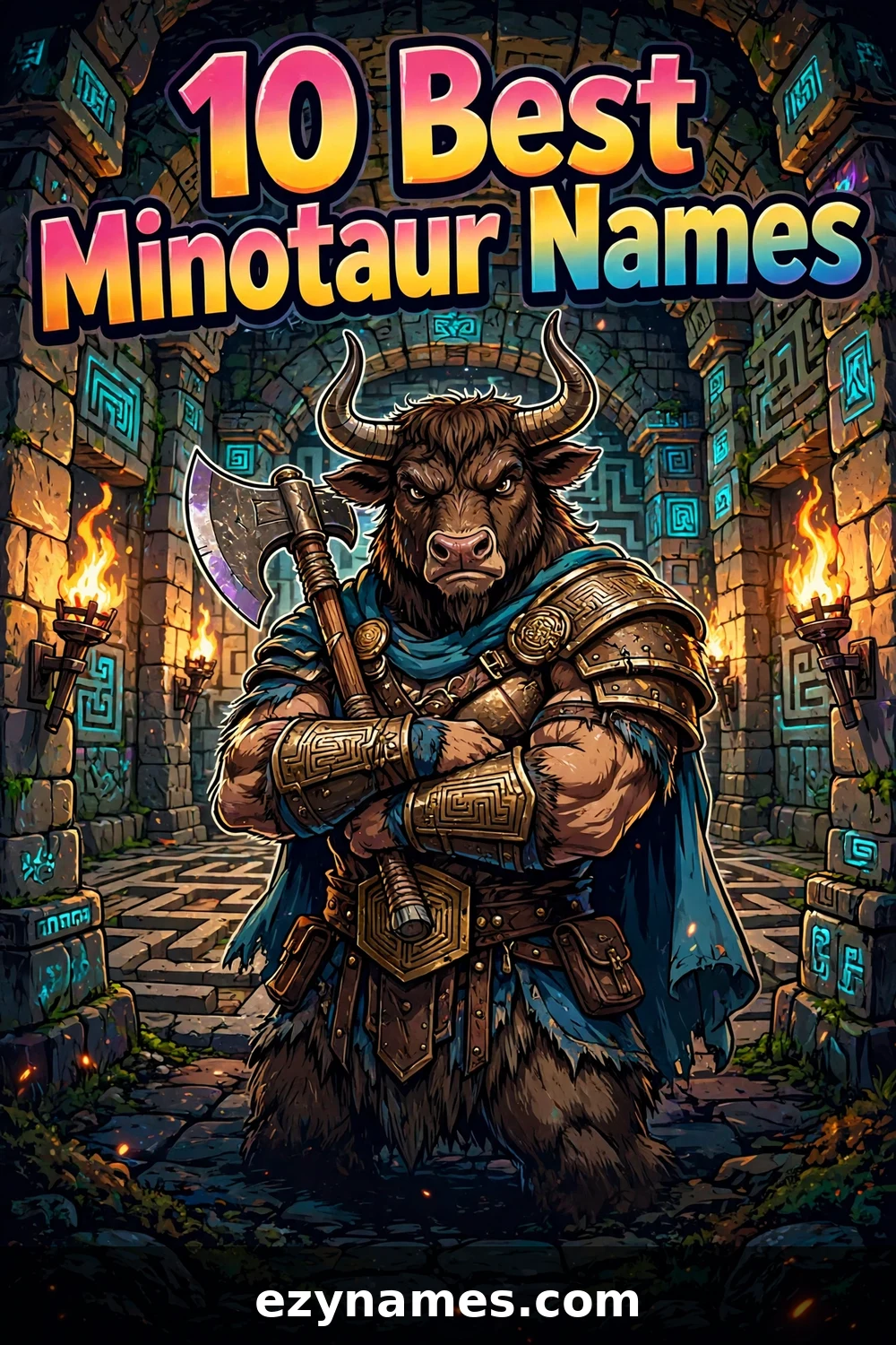 10 Best Minotaur Names - name ideas with meanings | ezynames.com