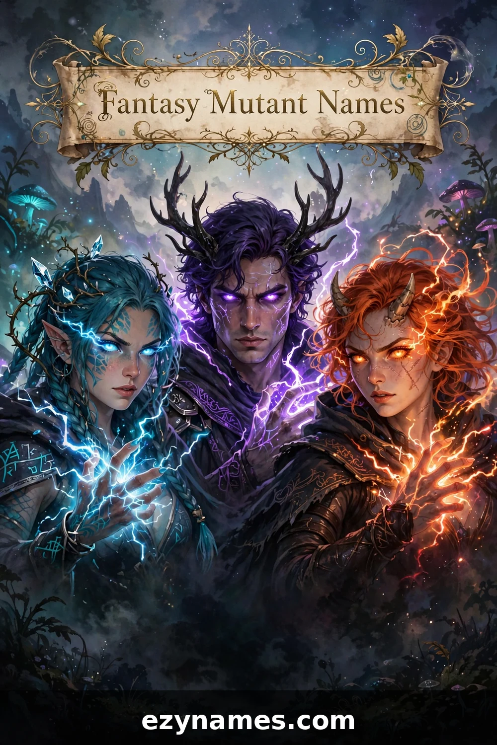 Fantasy Mutant Names - name ideas with meanings | ezynames.com