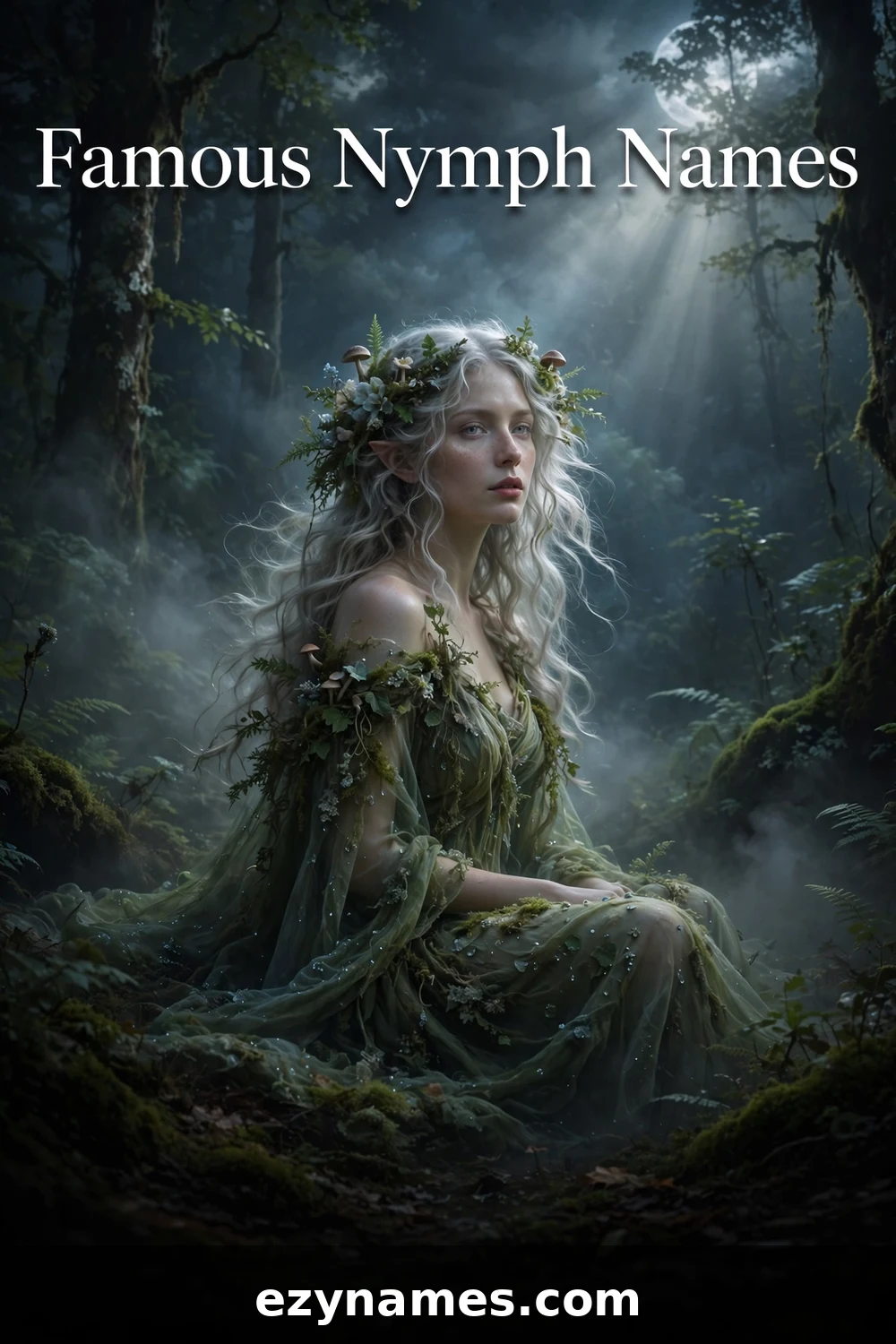 Famous Nymph Names - name ideas with meanings | ezynames.com