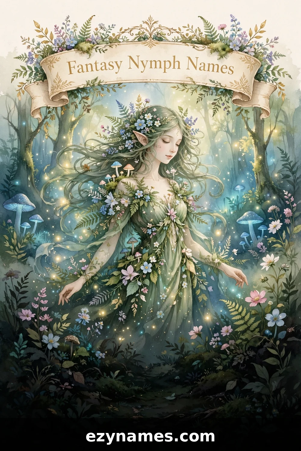 Fantasy Nymph Names - name ideas with meanings | ezynames.com
