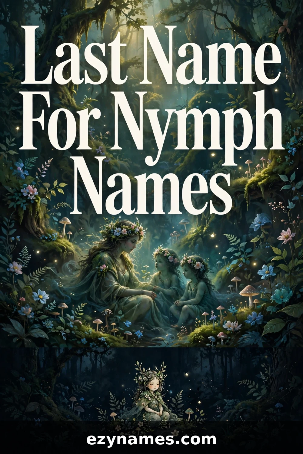 Last Name For Nymph Names - name ideas with meanings | ezynames.com