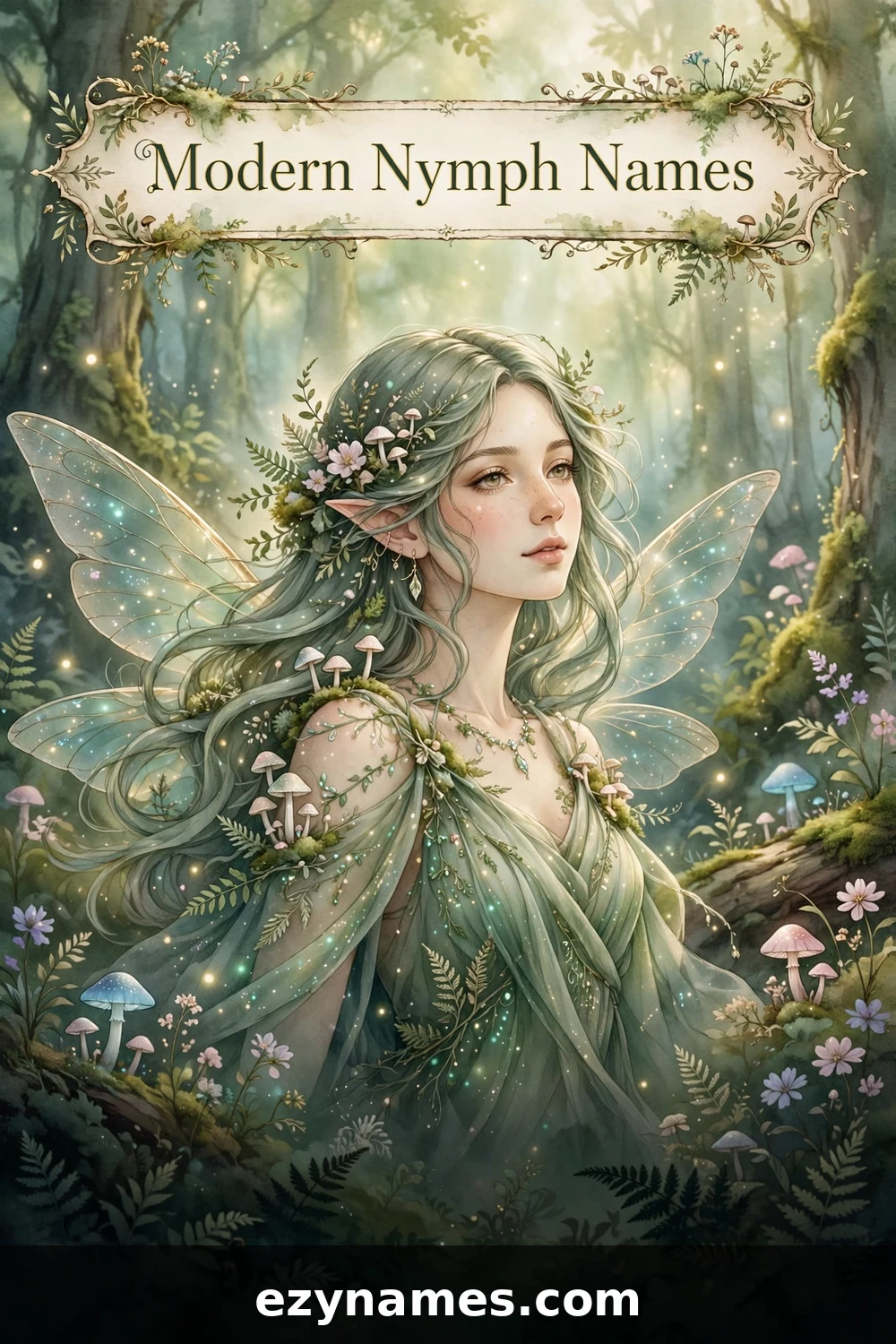 Modern Nymph Names - name ideas with meanings | ezynames.com