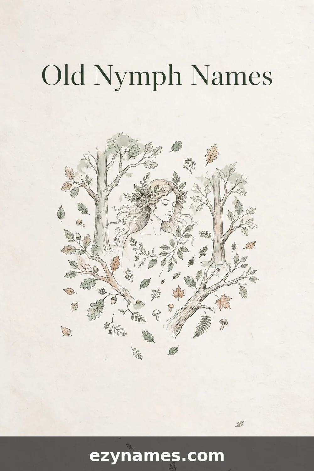 Old Nymph Names - name ideas with meanings | ezynames.com