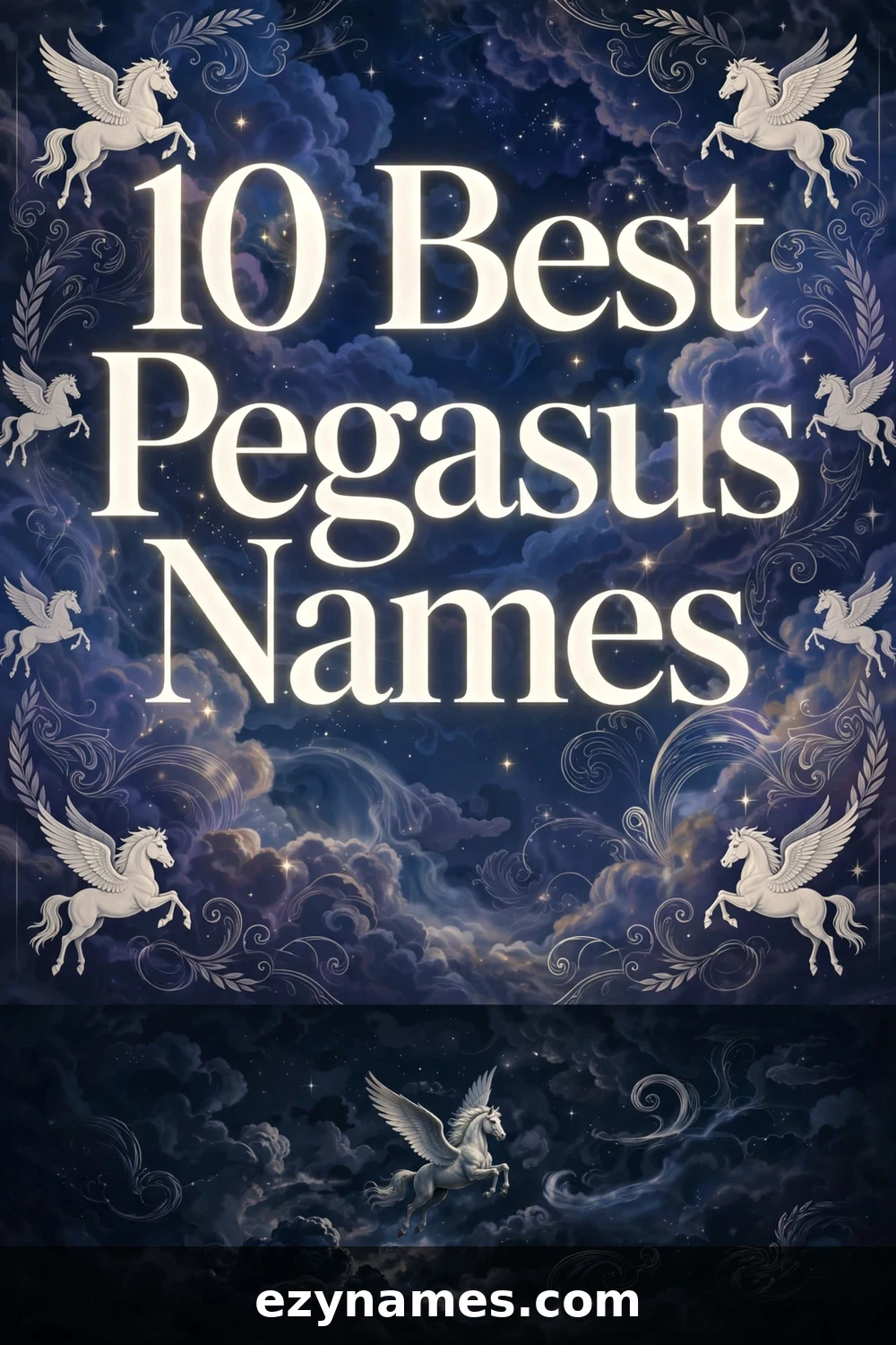 10 Best Pegasus Names - name ideas with meanings | ezynames.com