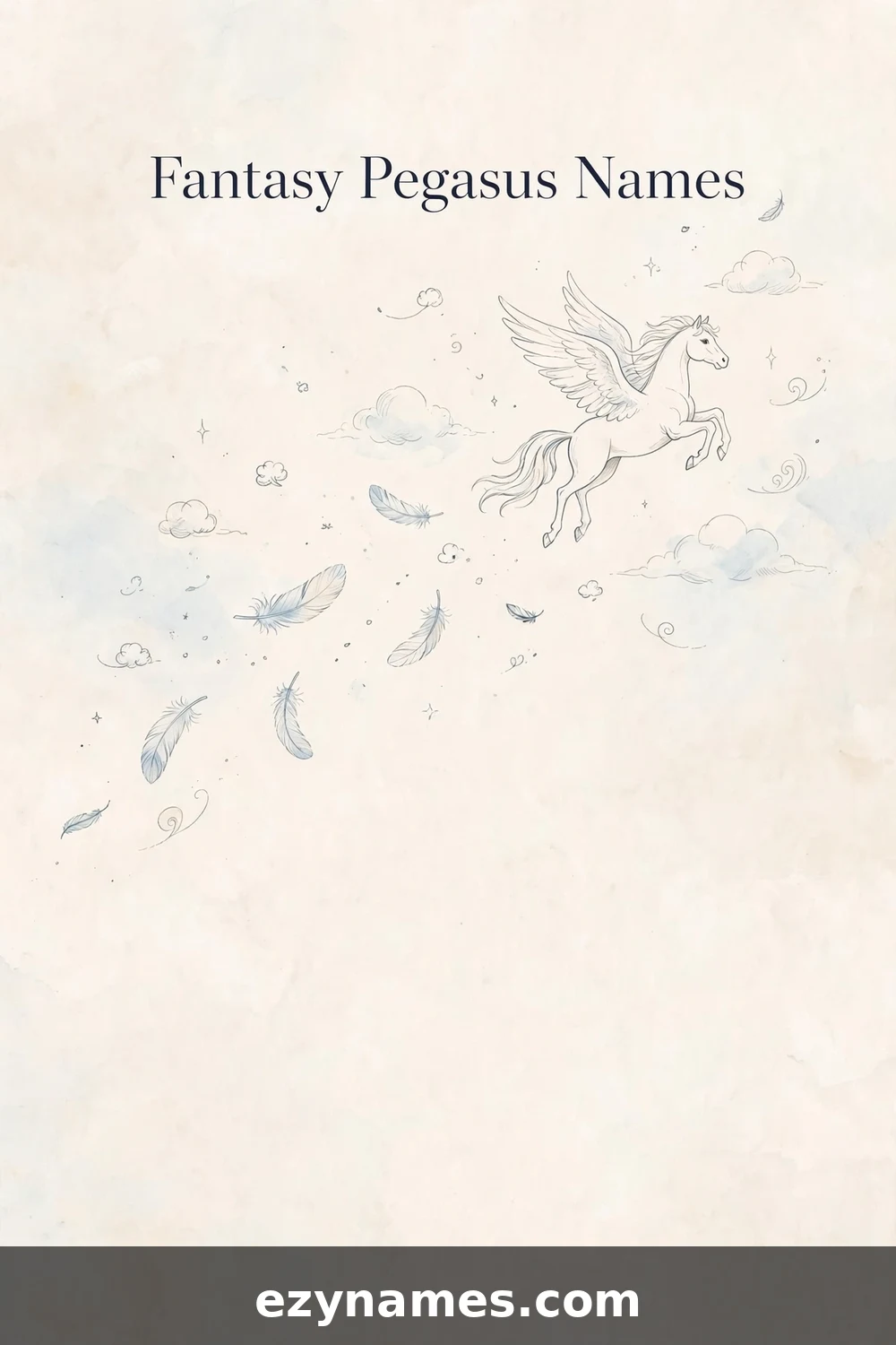 Fantasy Pegasus Names - name ideas with meanings | ezynames.com