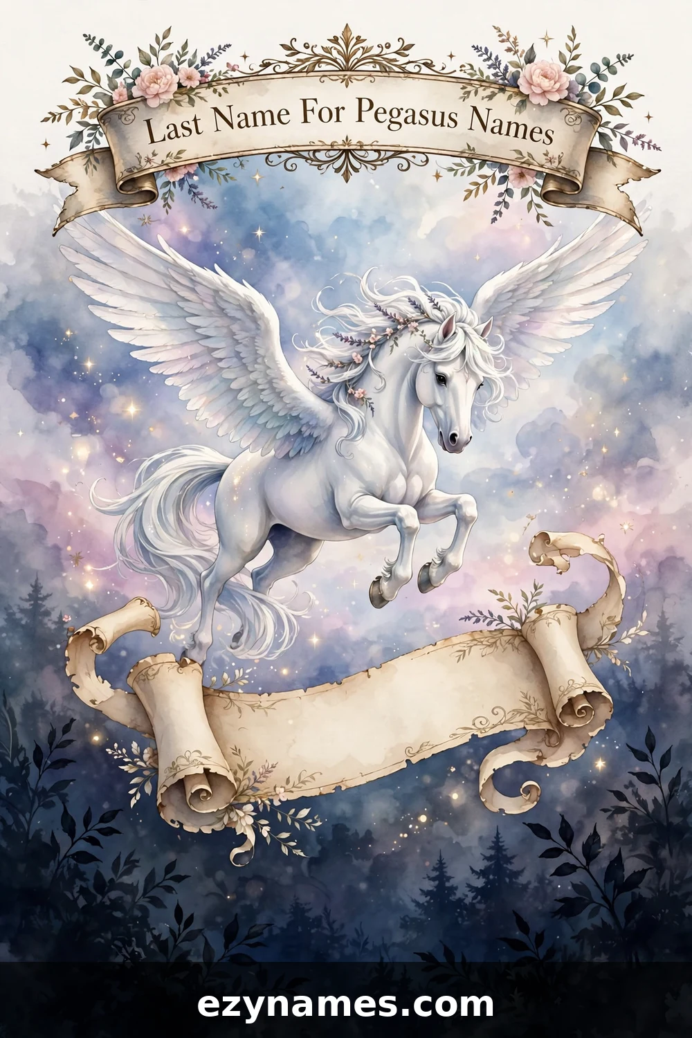 Last Name For Pegasus Names - name ideas with meanings | ezynames.com
