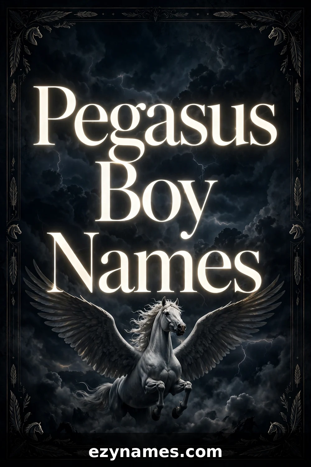 Pegasus Boy Names - name ideas with meanings | ezynames.com