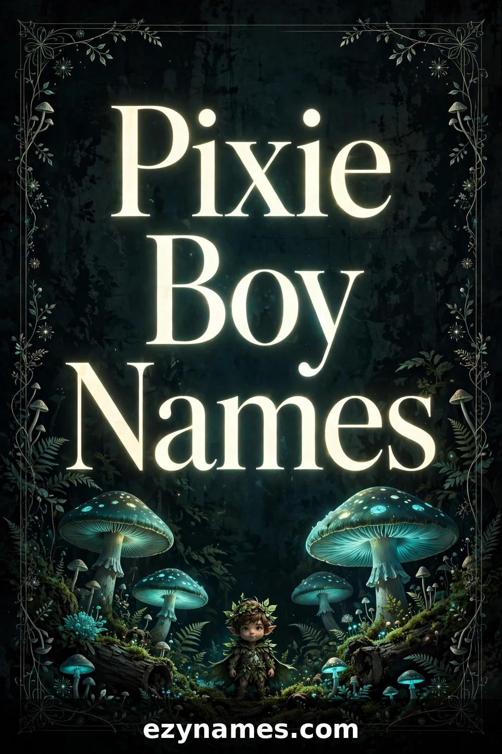 Pixie Boy Names - name ideas with meanings | ezynames.com