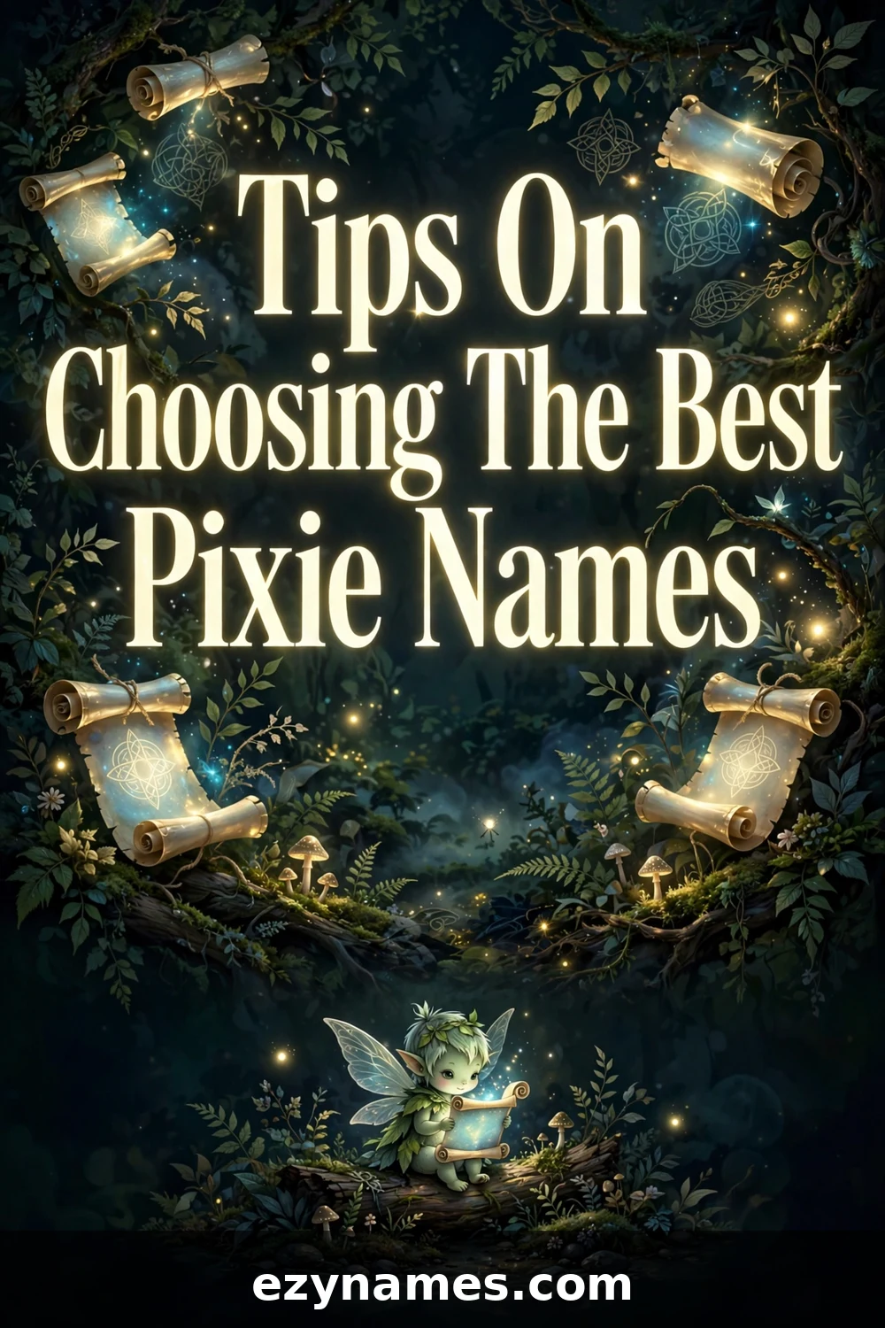 Tips On Choosing The Best Pixie Names - name ideas with meanings | ezynames.com