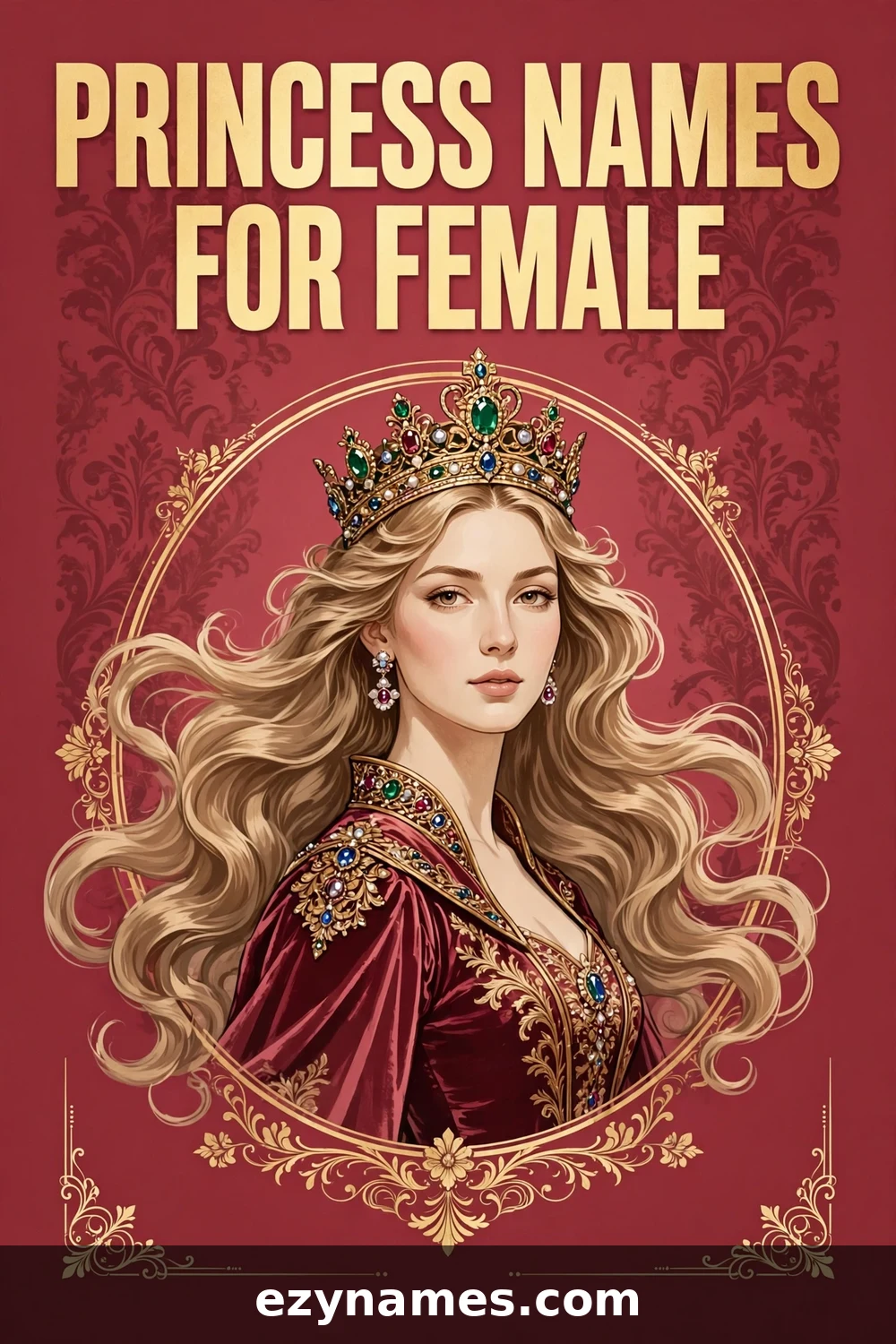 Illustration for Princess Names For Female - princess names inspiration