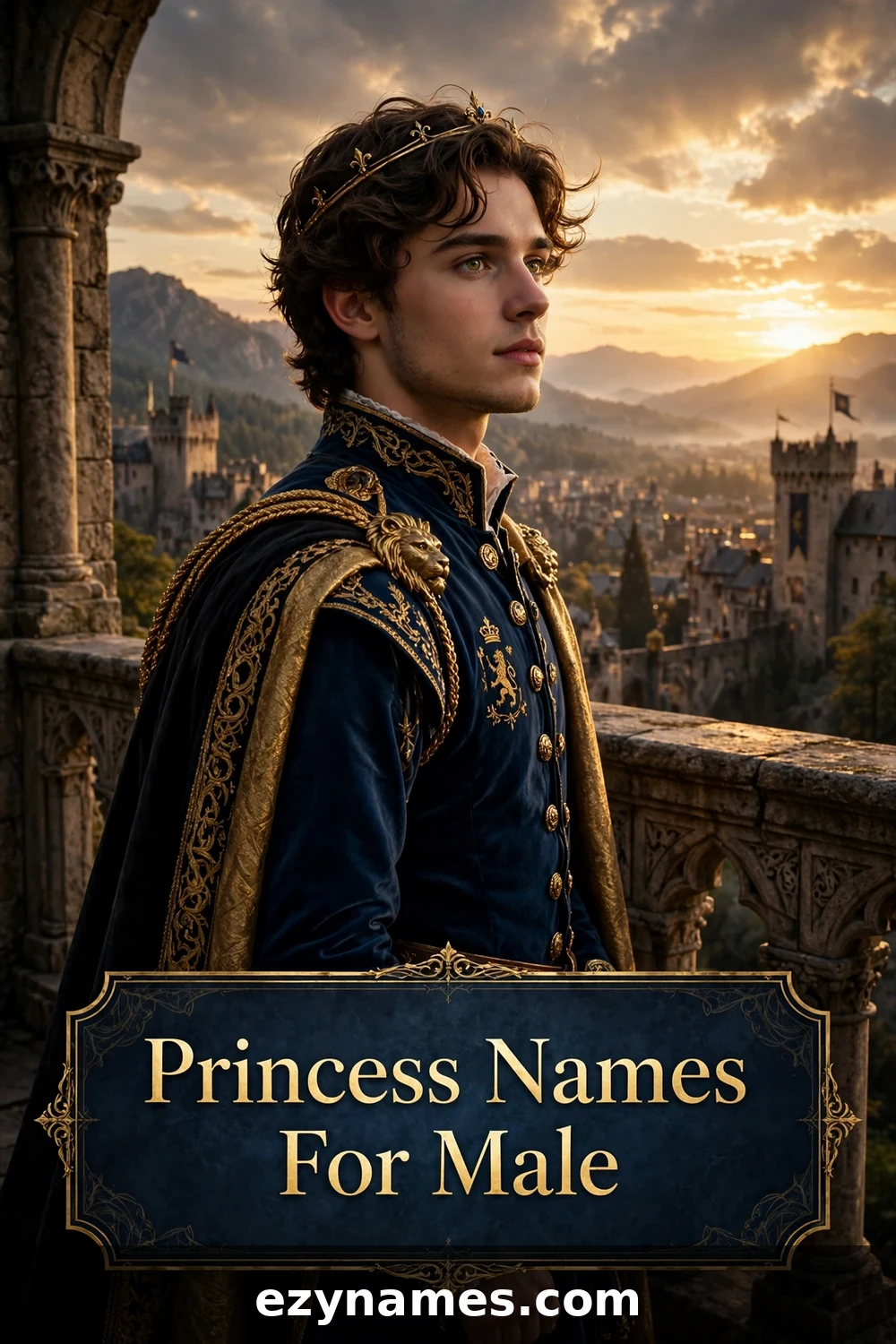 Illustration for Princess Names For Male - princess names inspiration