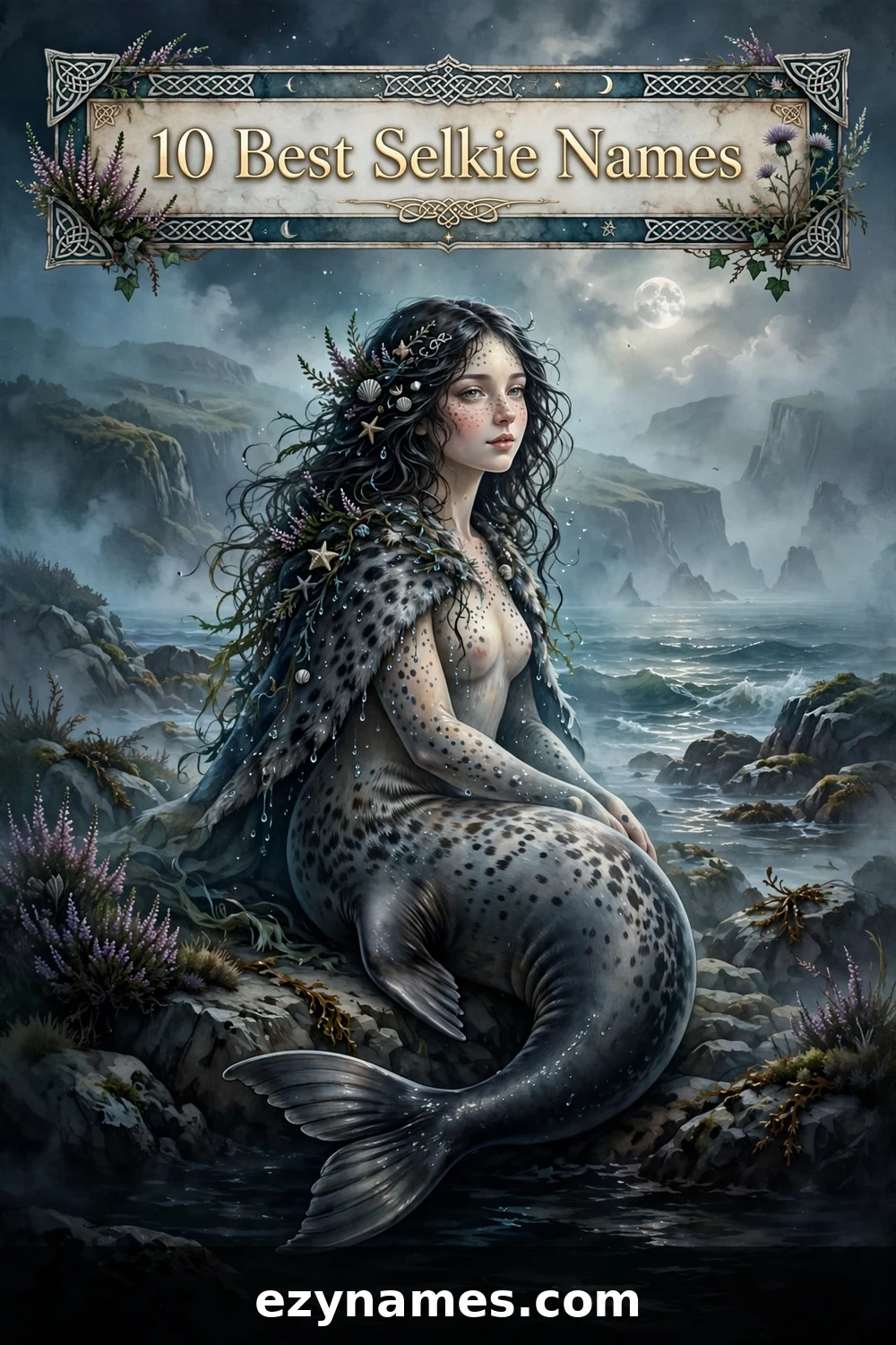 10 Best Selkie Names - name ideas with meanings | ezynames.com