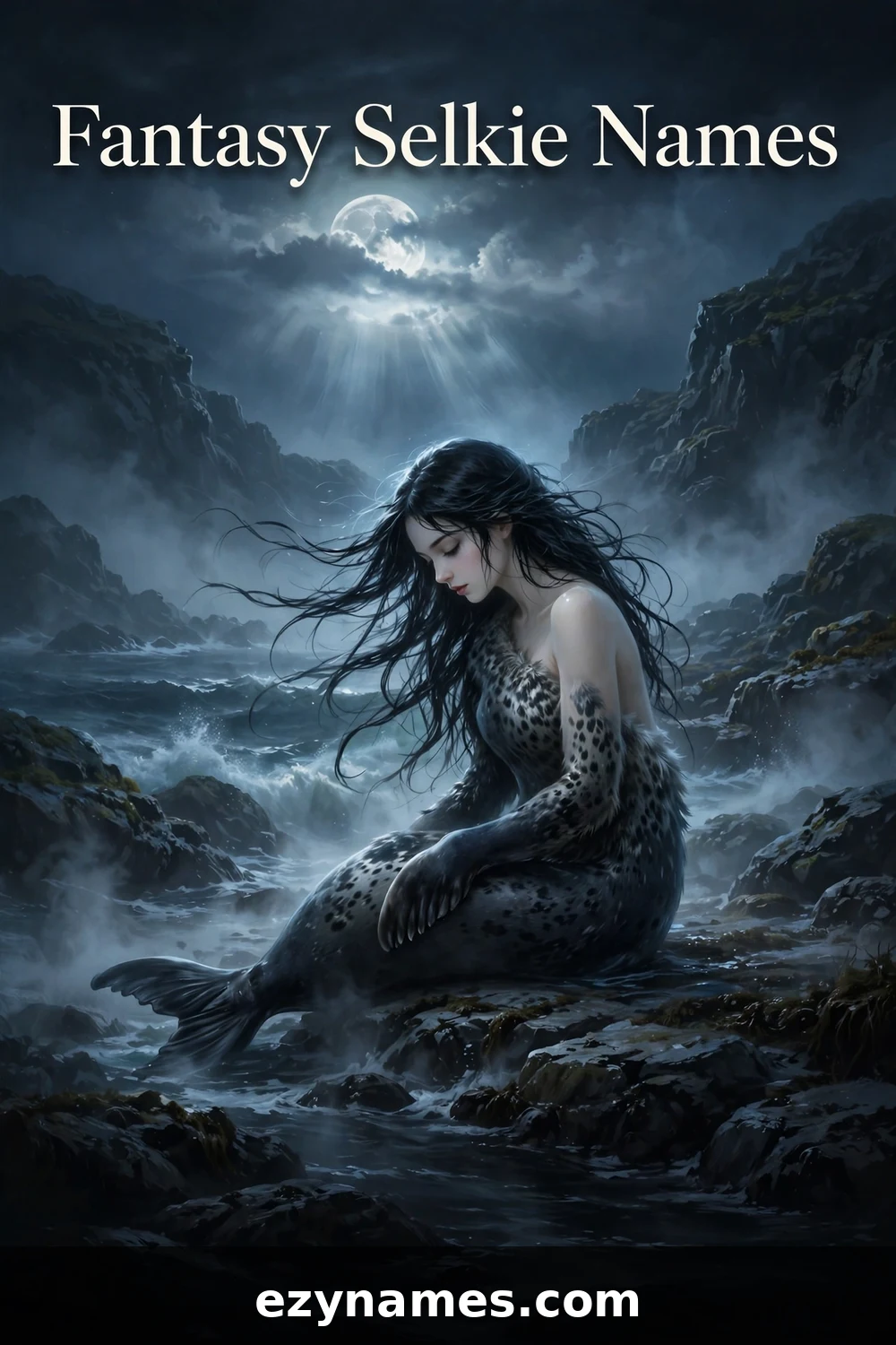 Fantasy Selkie Names - name ideas with meanings | ezynames.com