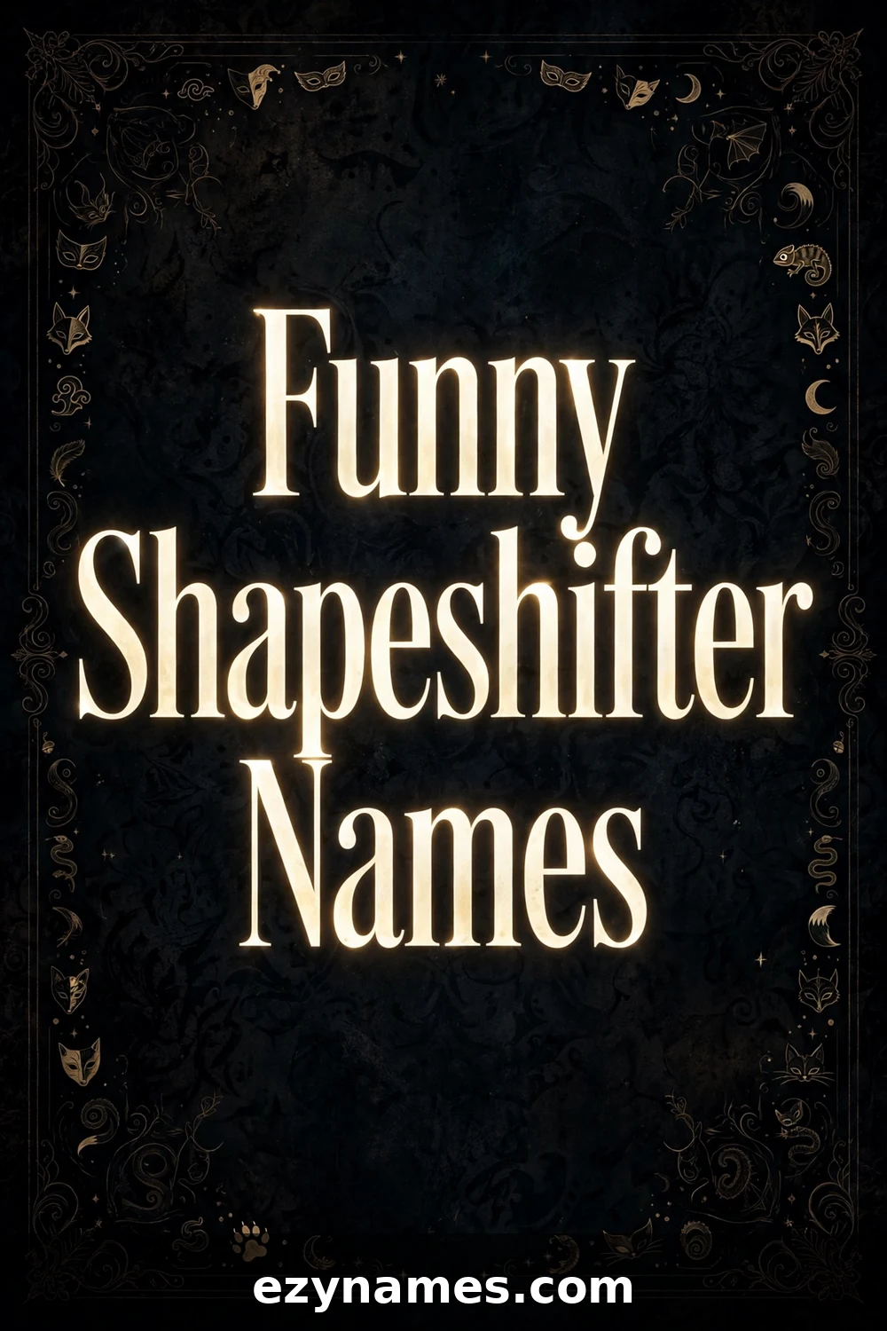 Funny Shapeshifter Names - name ideas with meanings | ezynames.com