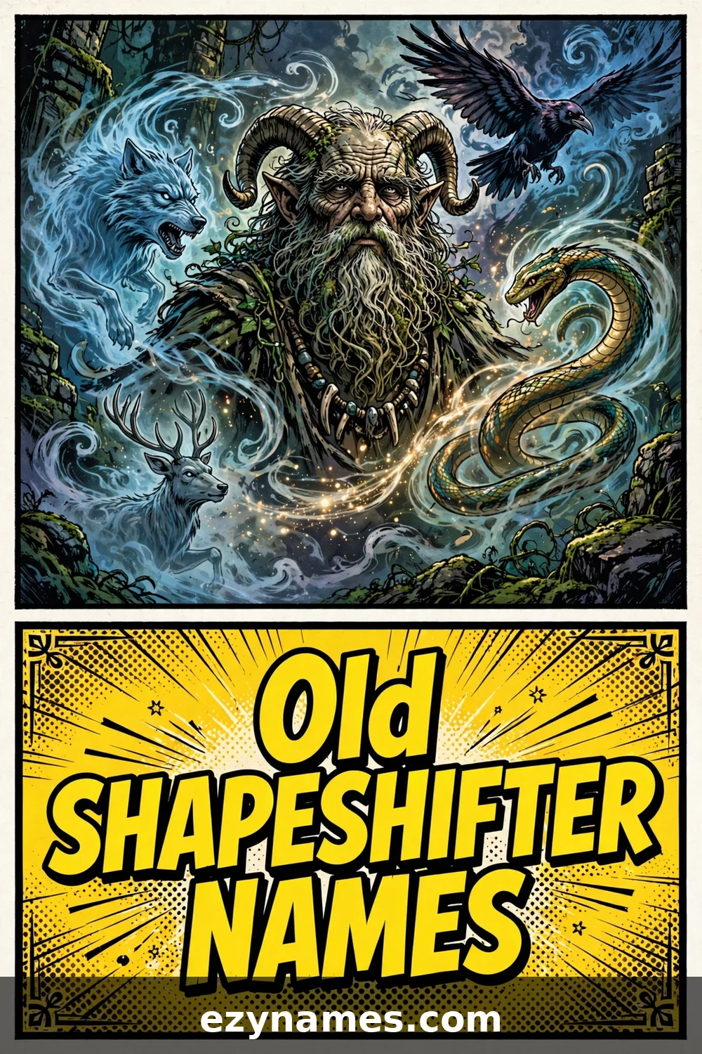 Old Shapeshifter Names - name ideas with meanings | ezynames.com