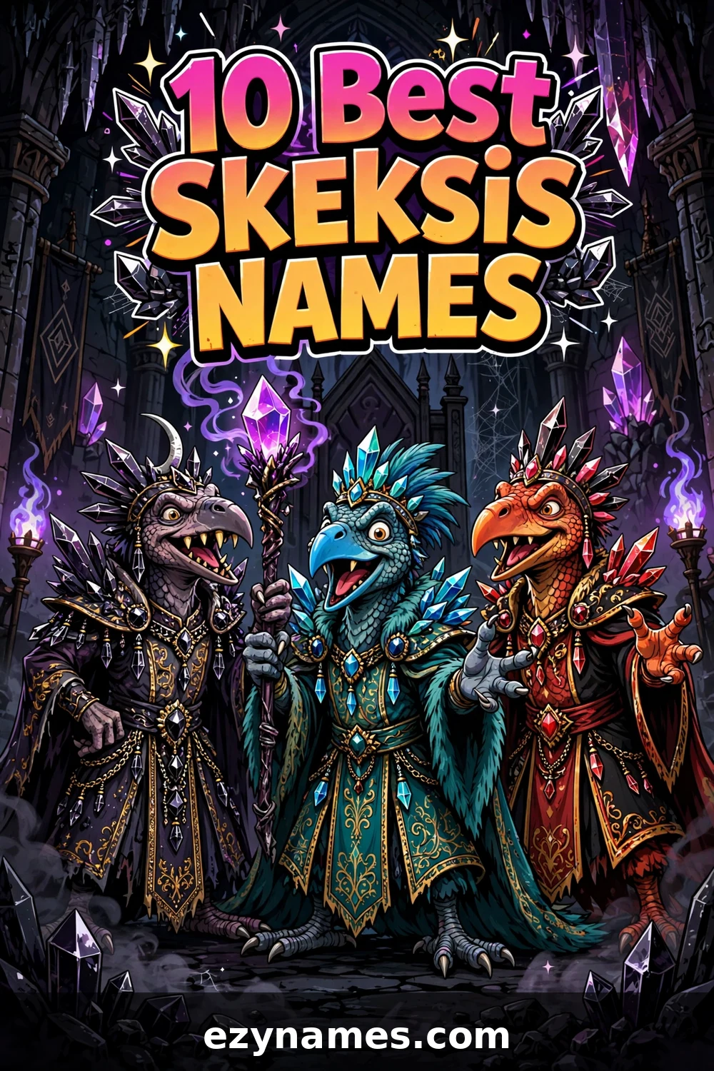 10 Best Skeksis Names - name ideas with meanings | ezynames.com