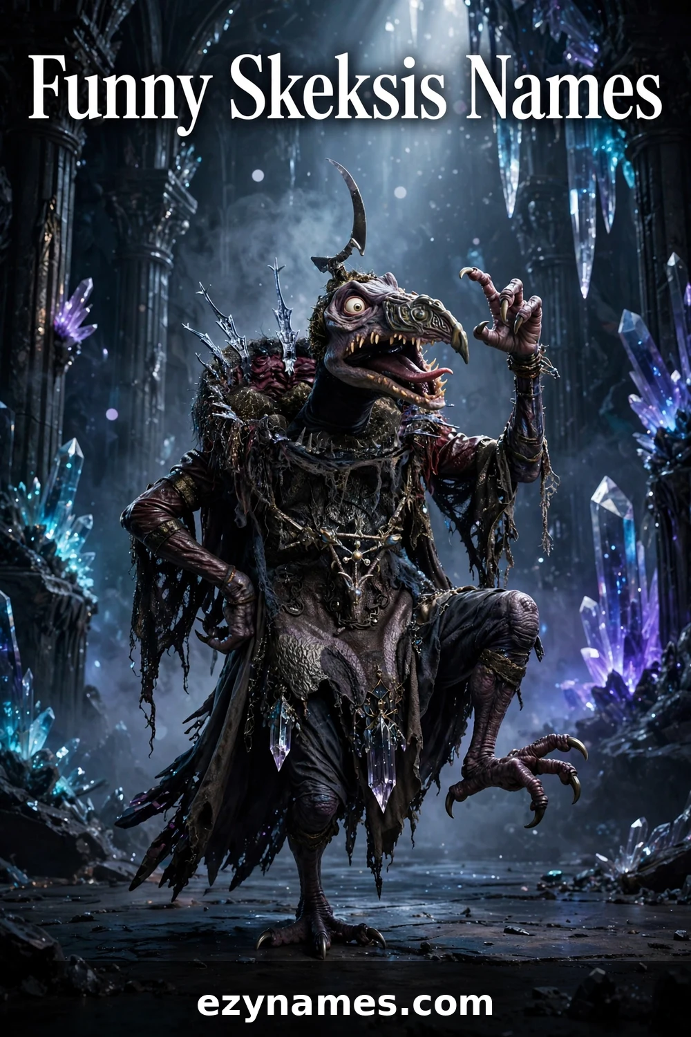 Funny Skeksis Names - name ideas with meanings | ezynames.com