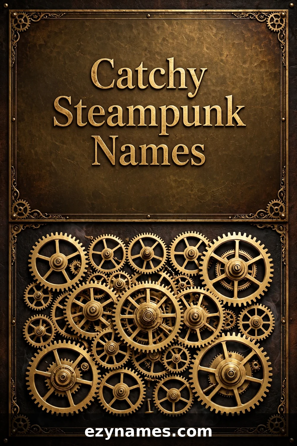 Illustration for Catchy Steampunk Names - steampunk names inspiration
