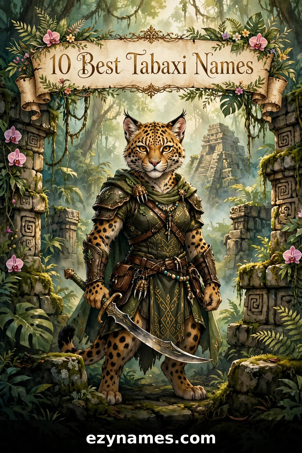 10 Best Tabaxi Names - name ideas with meanings | ezynames.com