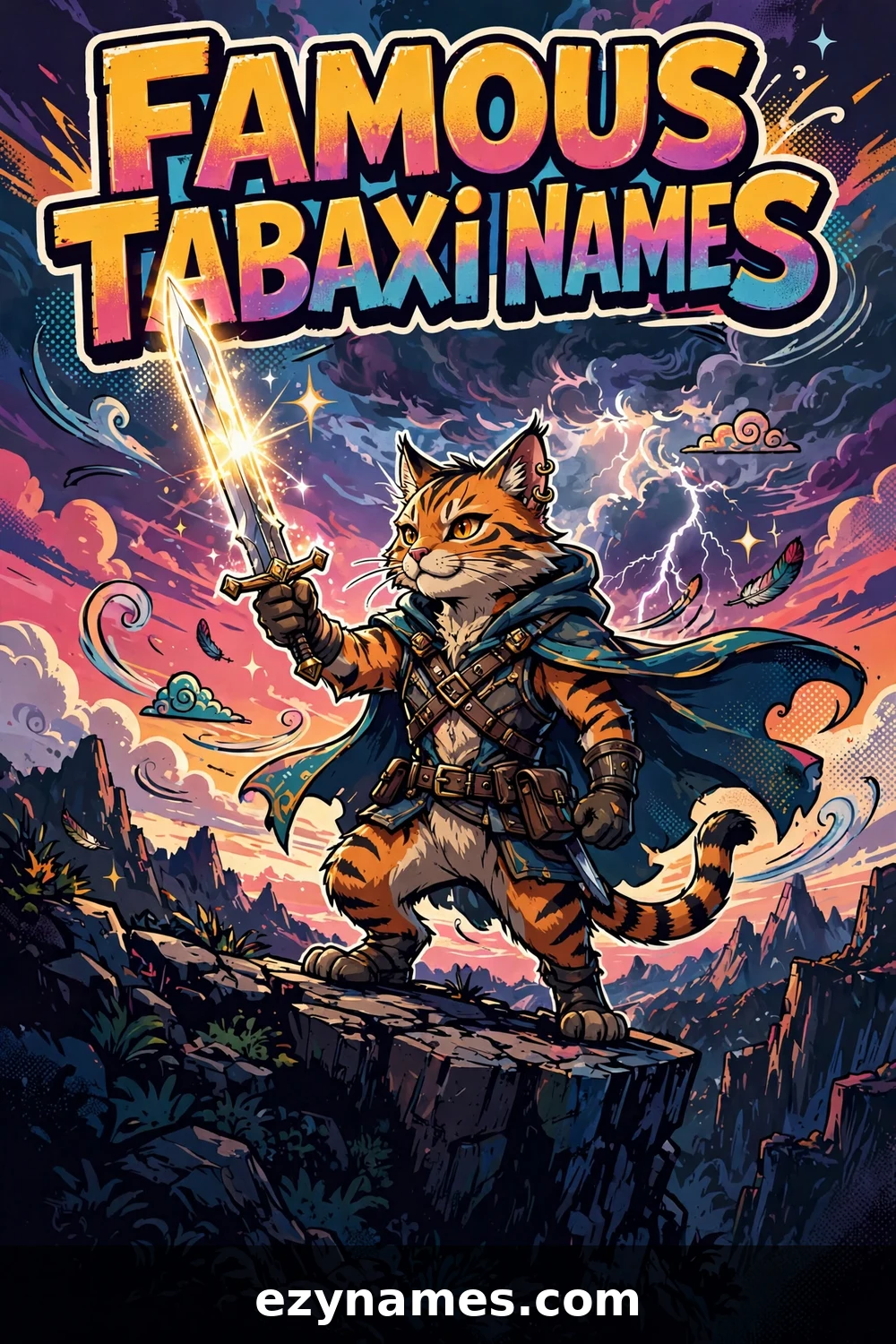 Famous Tabaxi Names - name ideas with meanings | ezynames.com