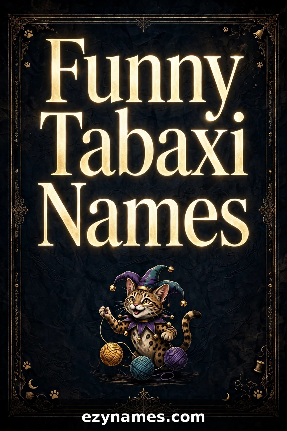 Funny Tabaxi Names - name ideas with meanings | ezynames.com