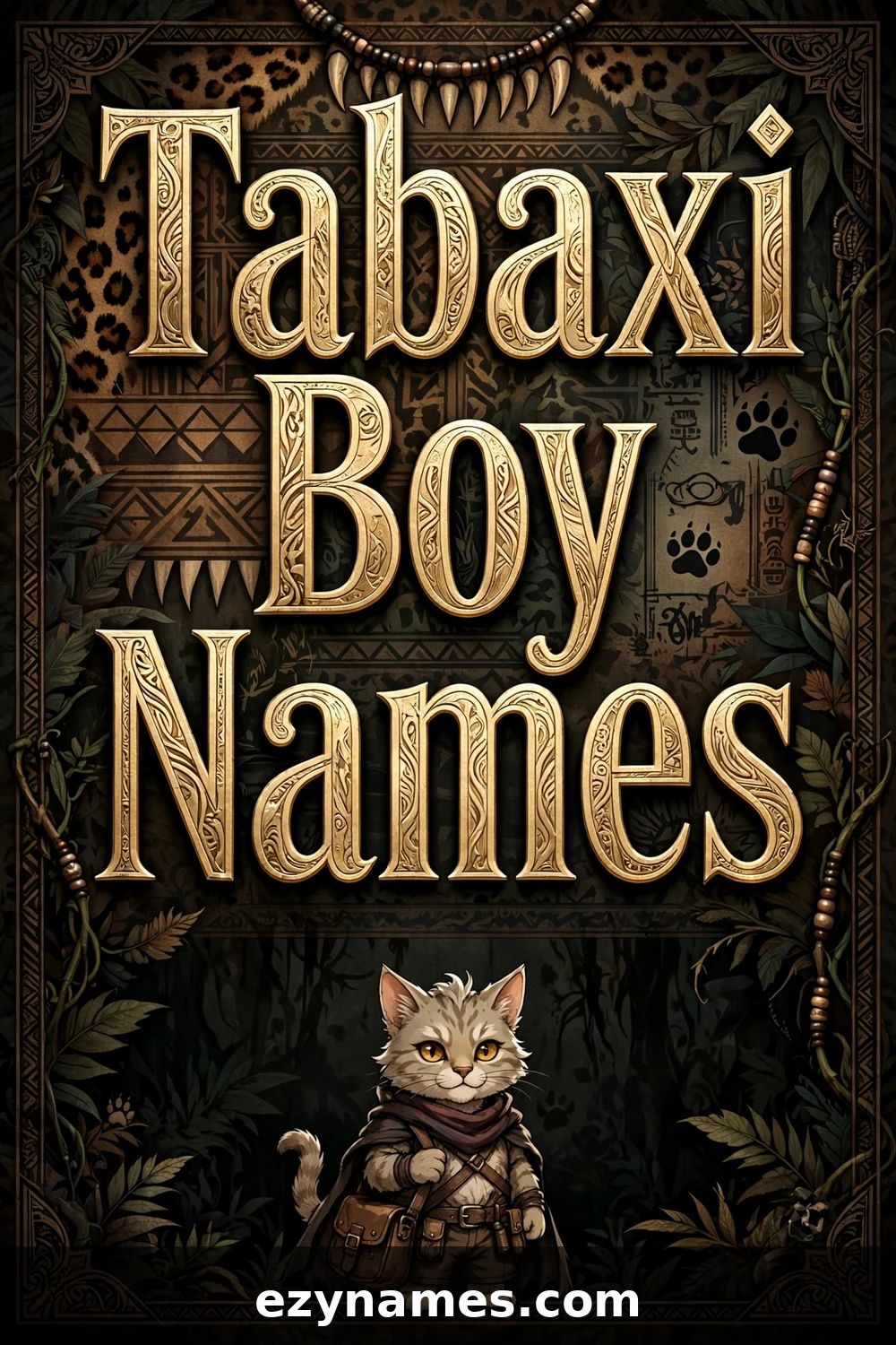 Tabaxi Boy Names - name ideas with meanings | ezynames.com