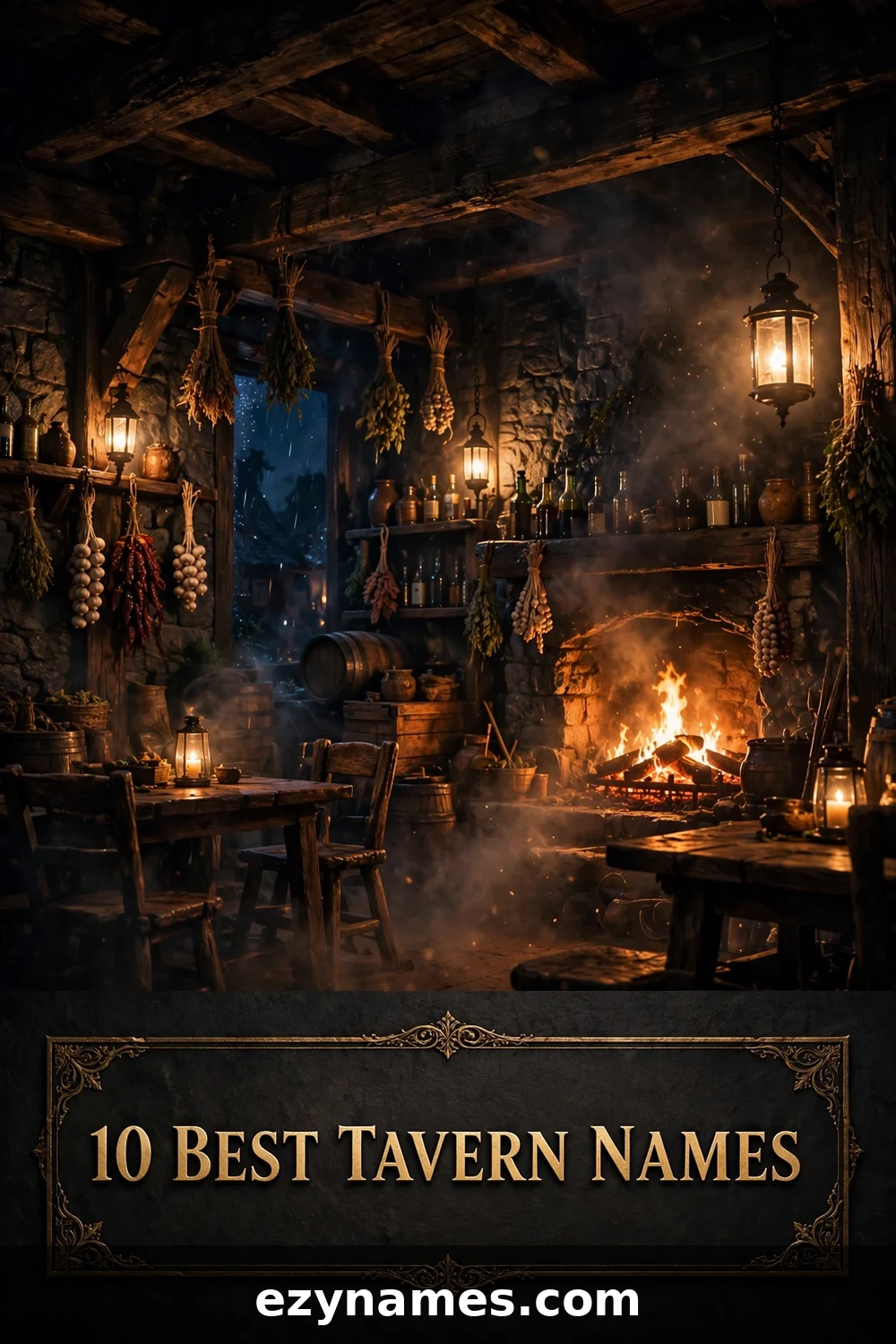 Illustration for 10 Best Tavern Names - tavern names