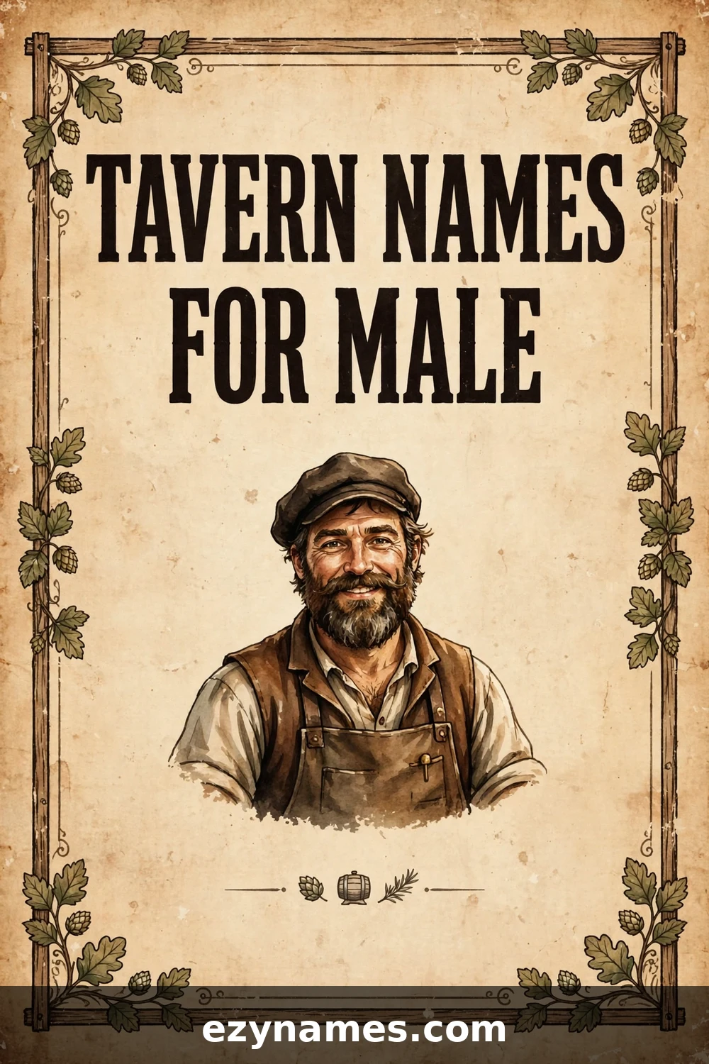Illustration for Tavern Names for Male - tavern names