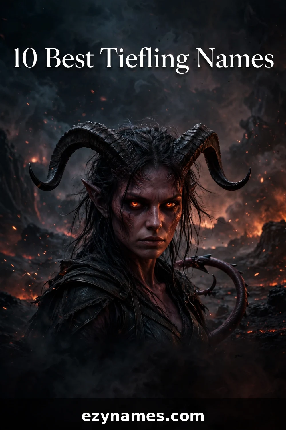 10 Best Tiefling Names - name ideas with meanings | ezynames.com