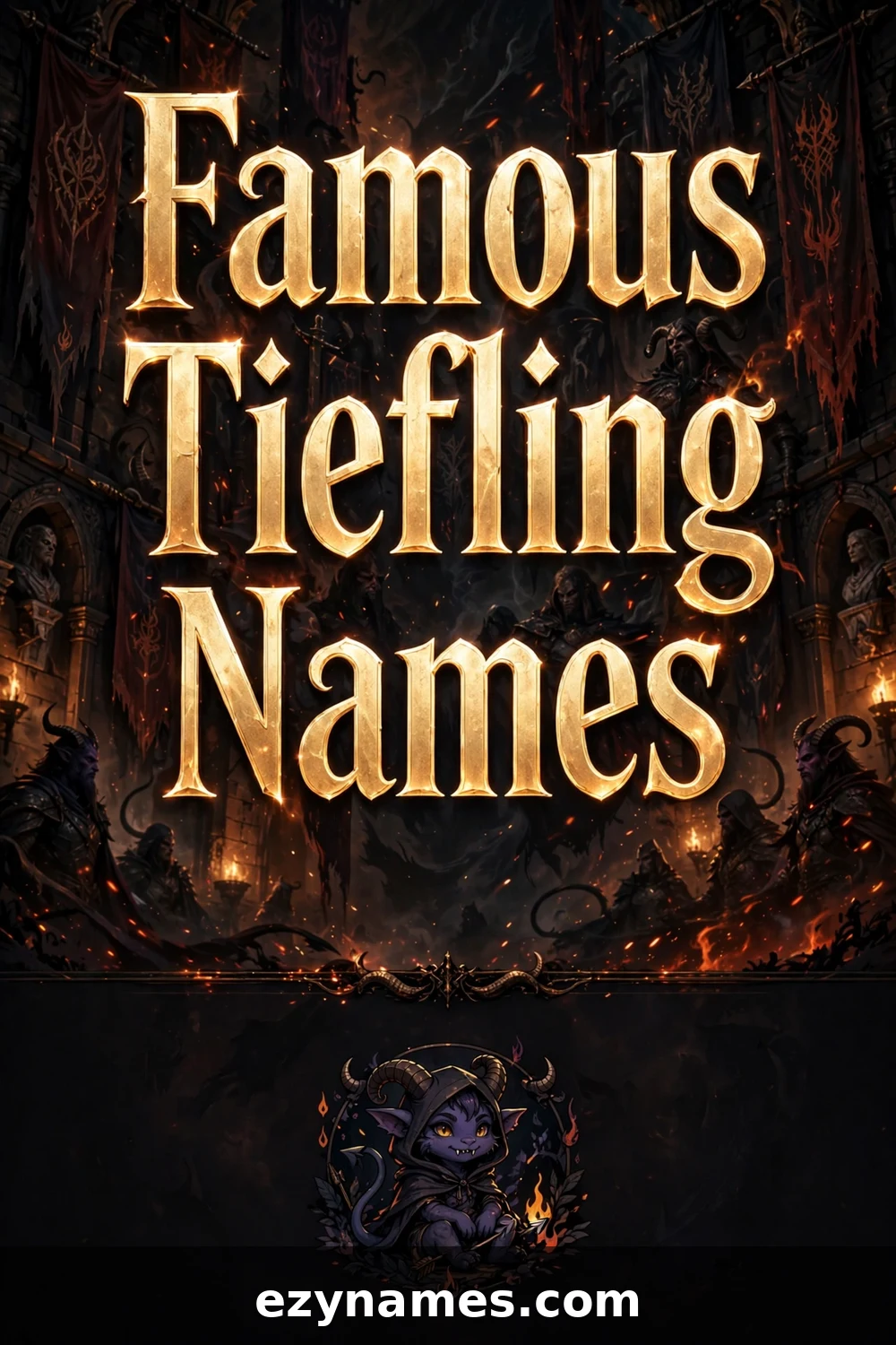 Famous Tiefling Names - name ideas with meanings | ezynames.com