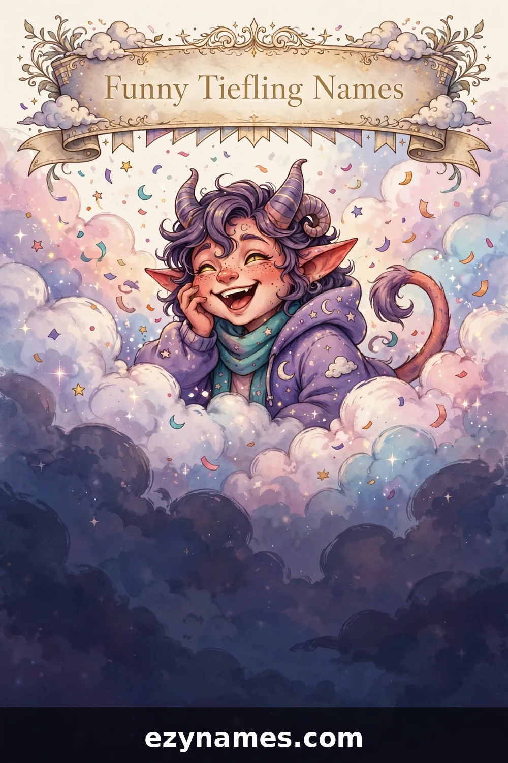 Funny Tiefling Names - name ideas with meanings | ezynames.com