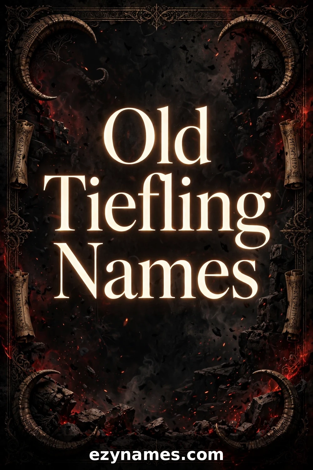Old Tiefling Names - name ideas with meanings | ezynames.com