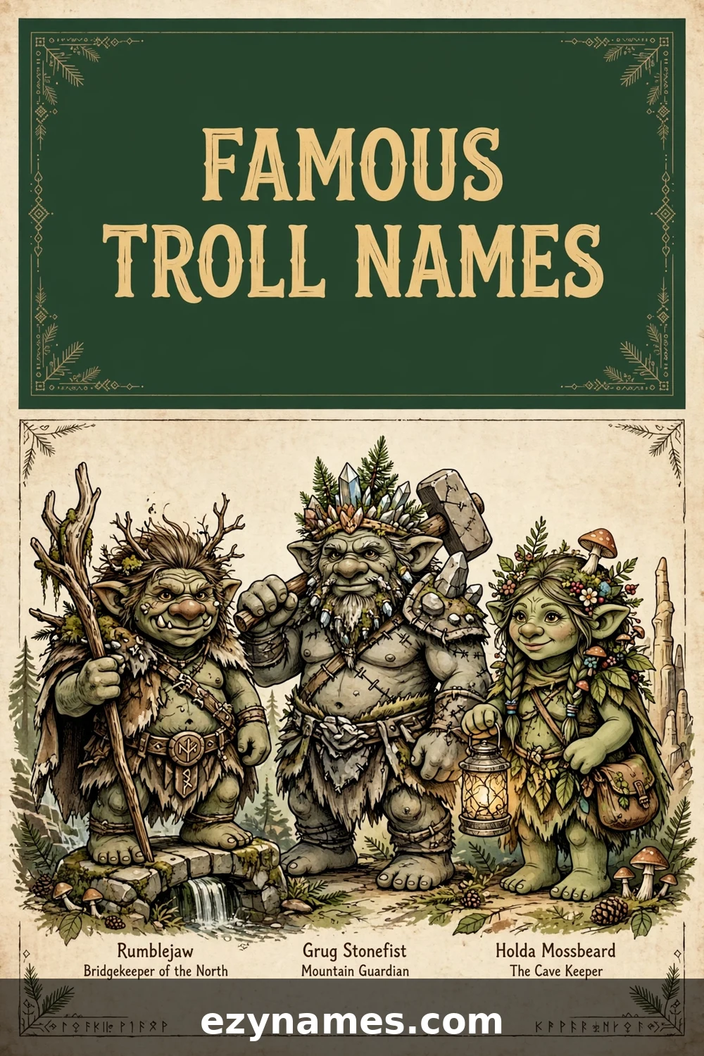 Illustration for Famous Troll Names