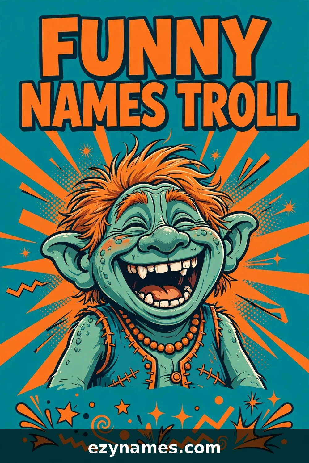 Illustration for Funny Names Troll