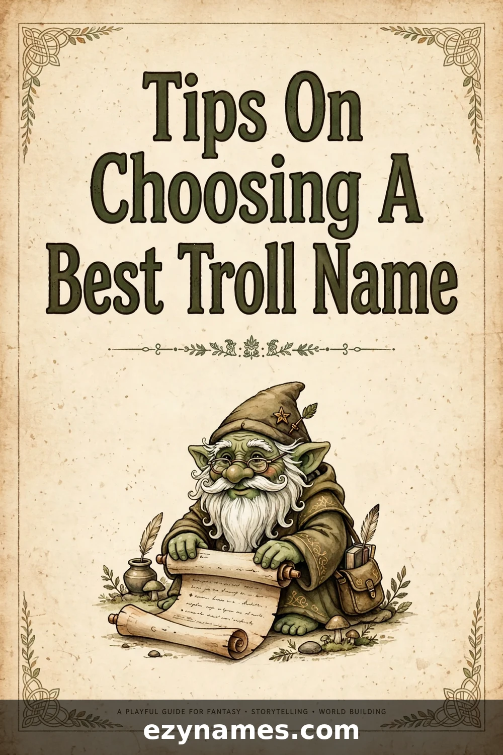 Illustration for Tips On Choosing A Best Troll Name