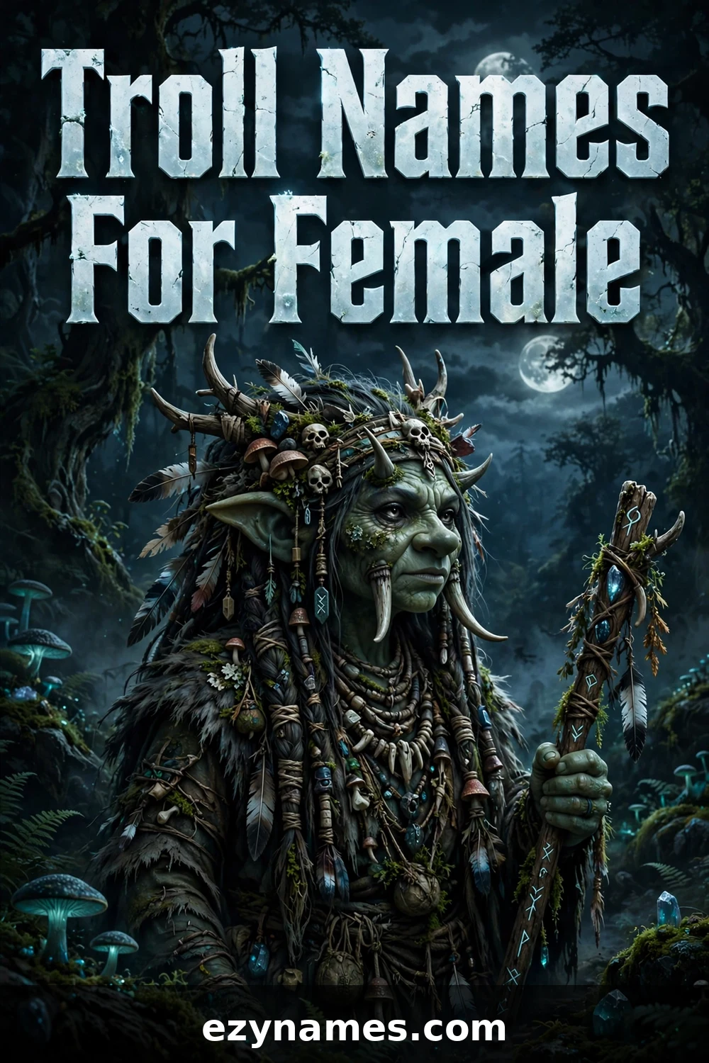 Illustration for Troll Names For Female