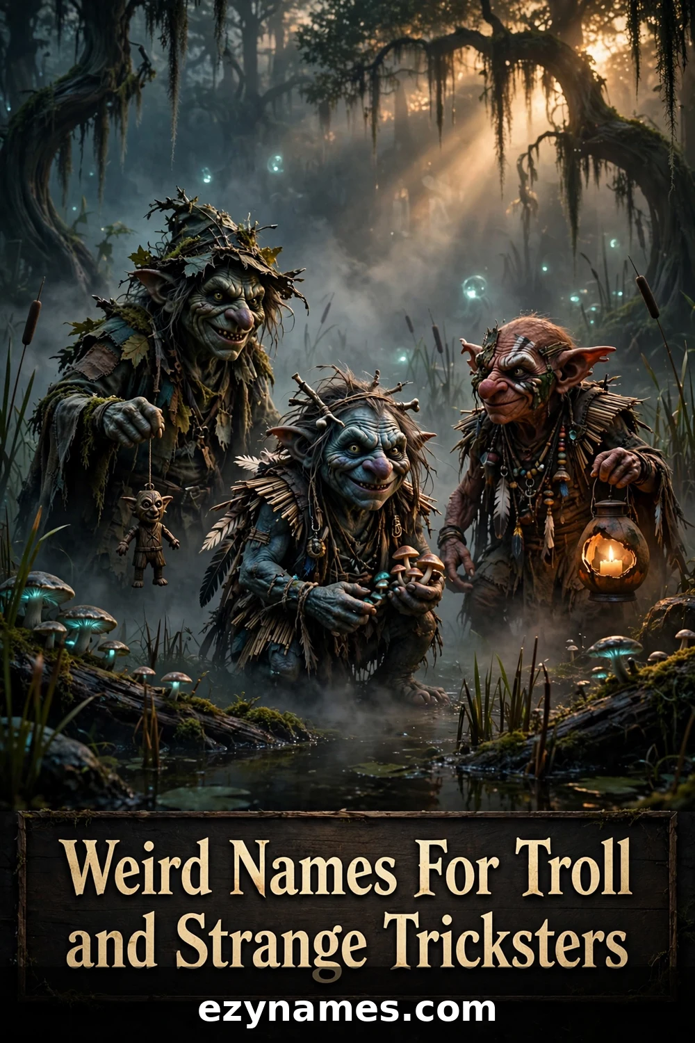 Illustration for Weird Names For Troll and Strange Tricksters