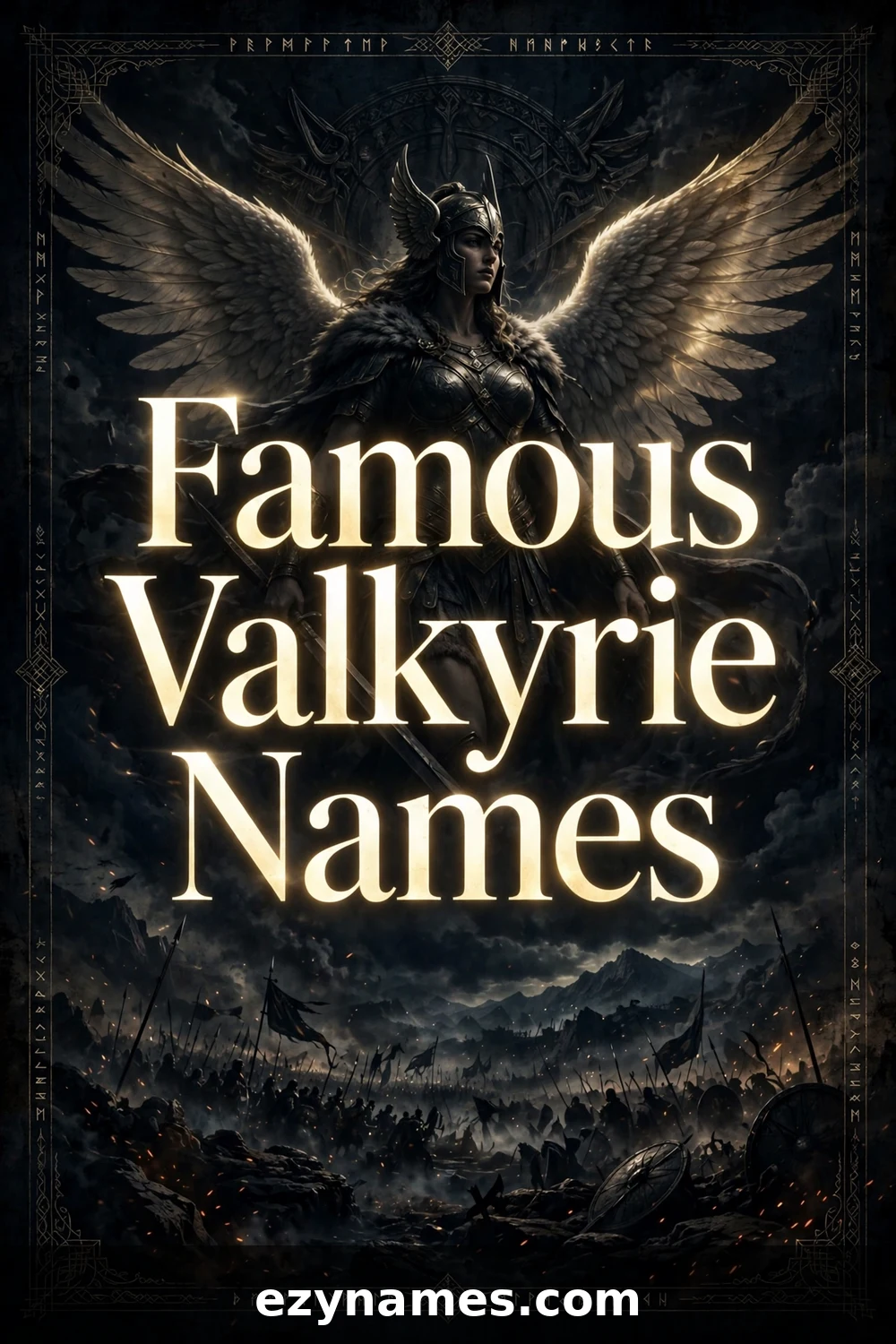 Famous Valkyrie Names - name ideas with meanings | ezynames.com