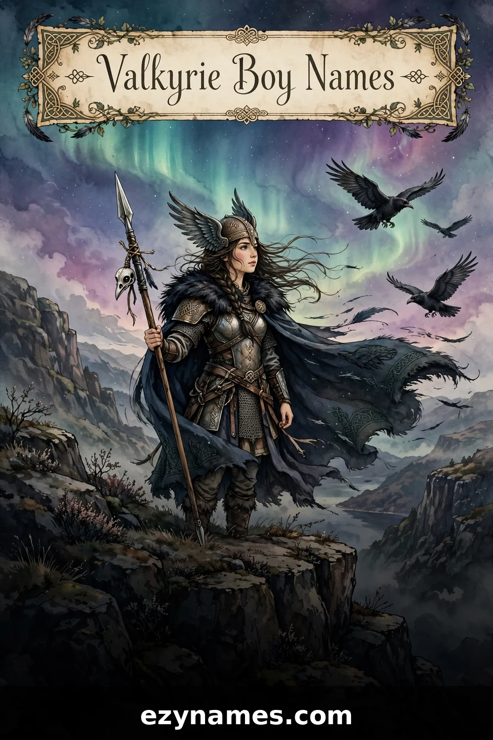 Valkyrie Boy Names - name ideas with meanings | ezynames.com
