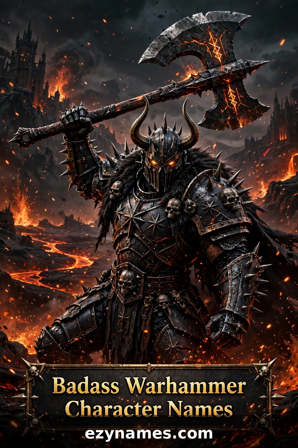 Illustration for Badass Warhammer Character Names