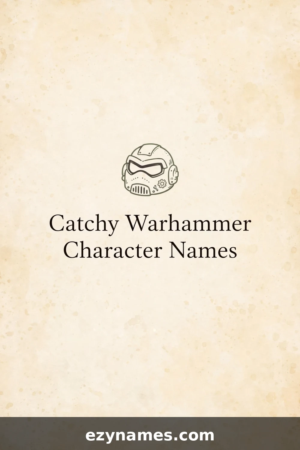 Illustration for Catchy Warhammer Character Names