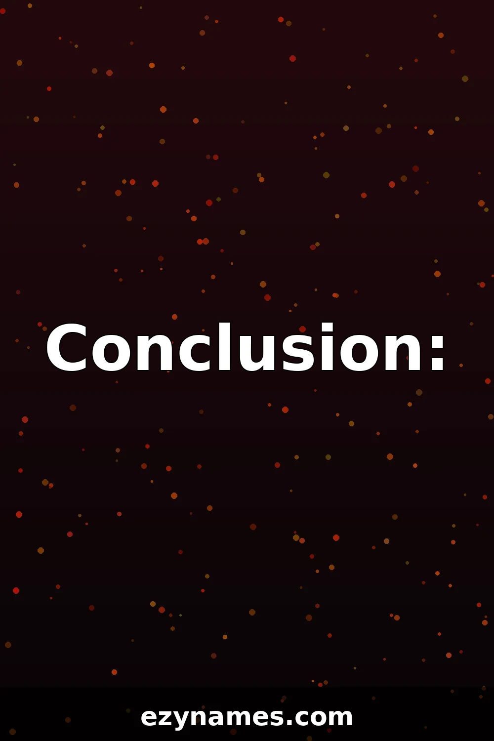 Illustration for Conclusion: